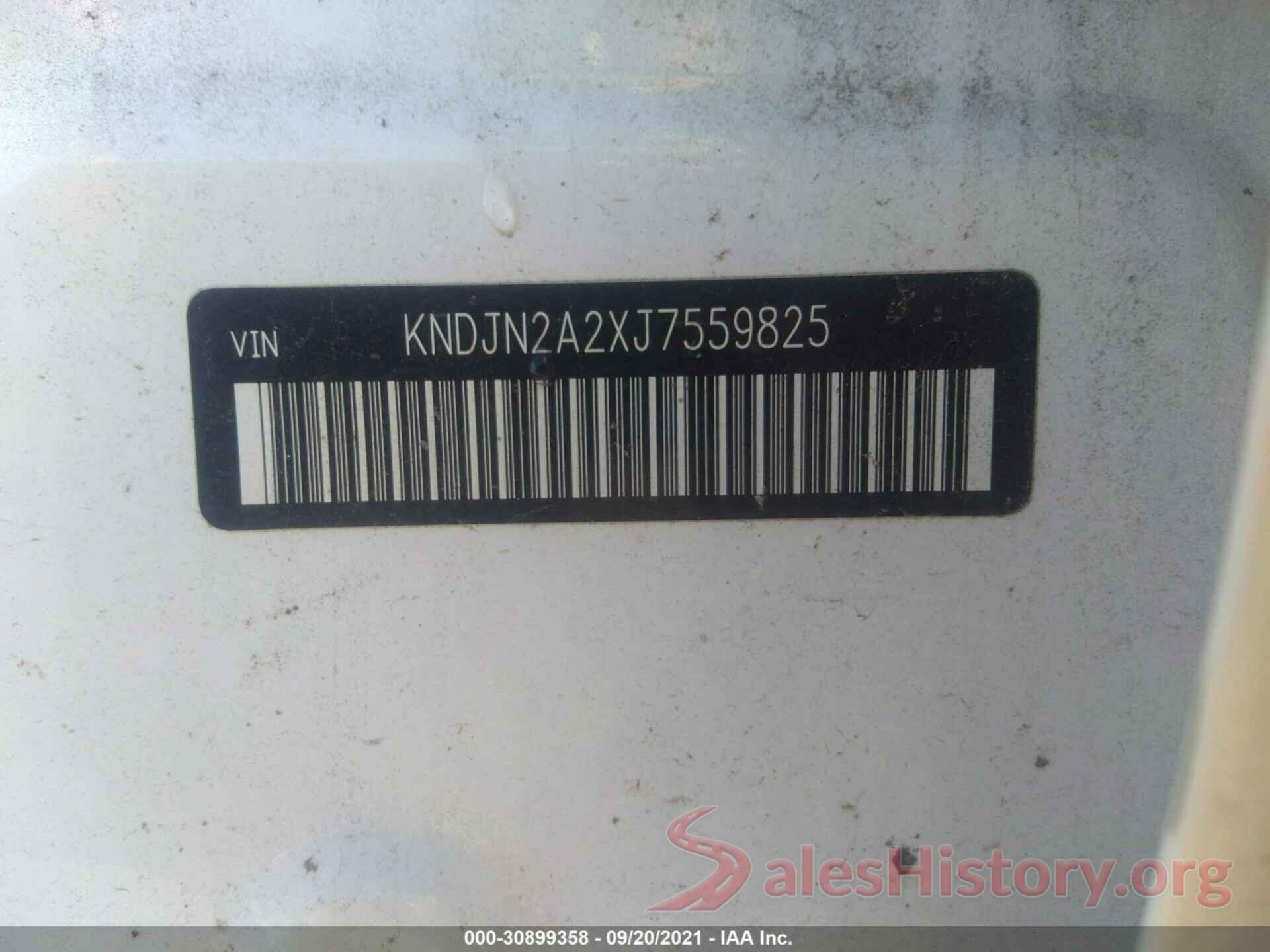 KNDJN2A2XJ7559825 2018 KIA SOUL