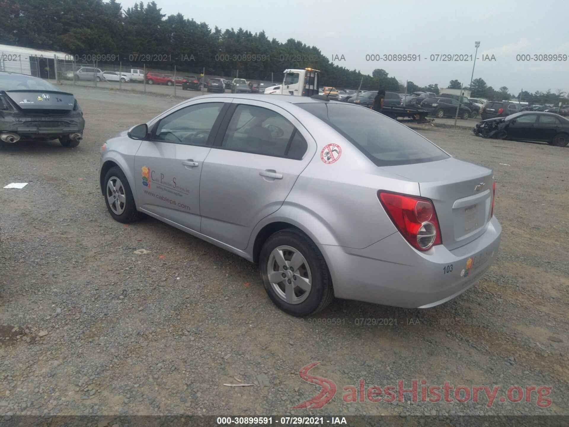 1G1JA5SH7G4133478 2016 CHEVROLET SONIC