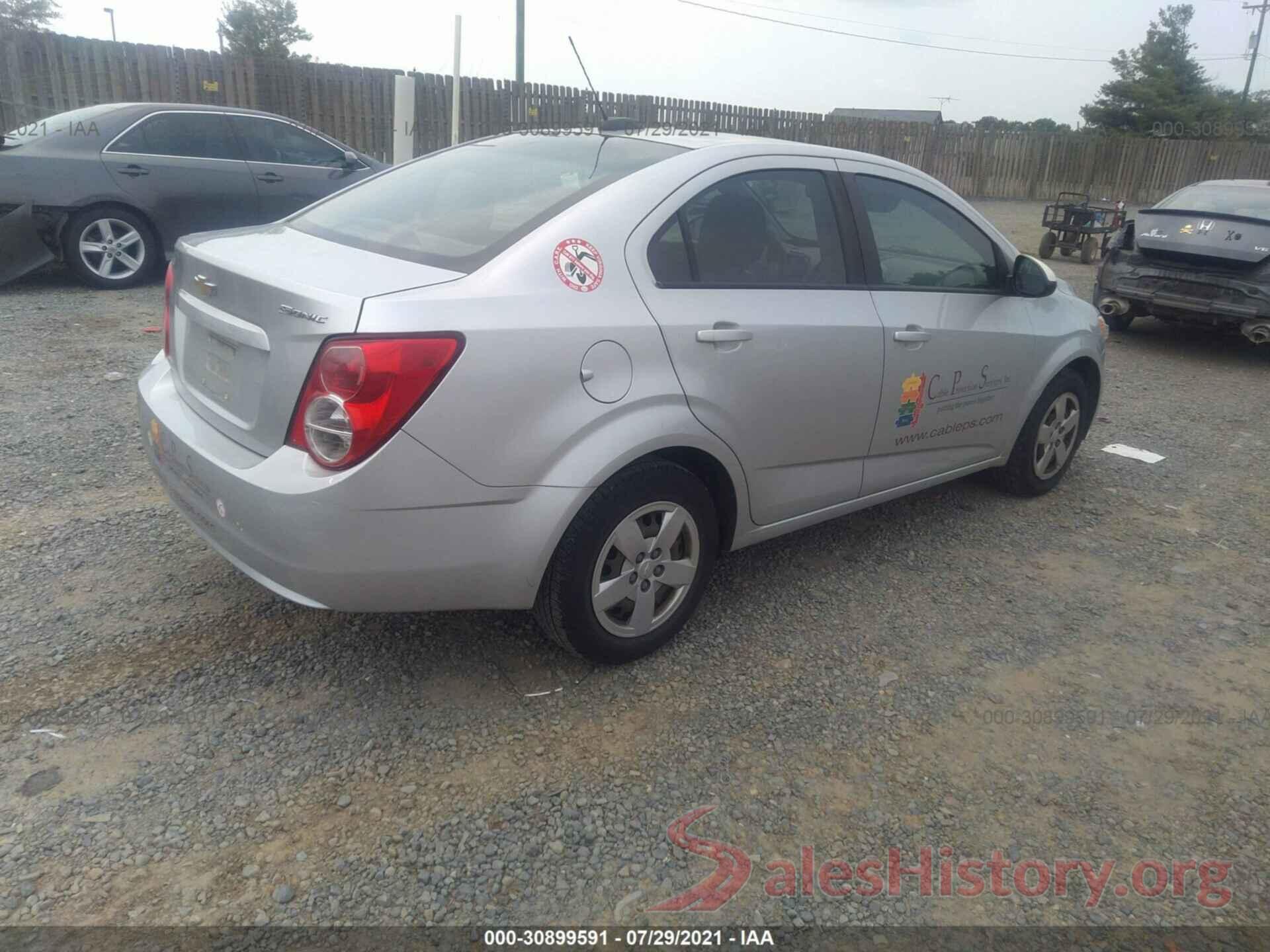 1G1JA5SH7G4133478 2016 CHEVROLET SONIC