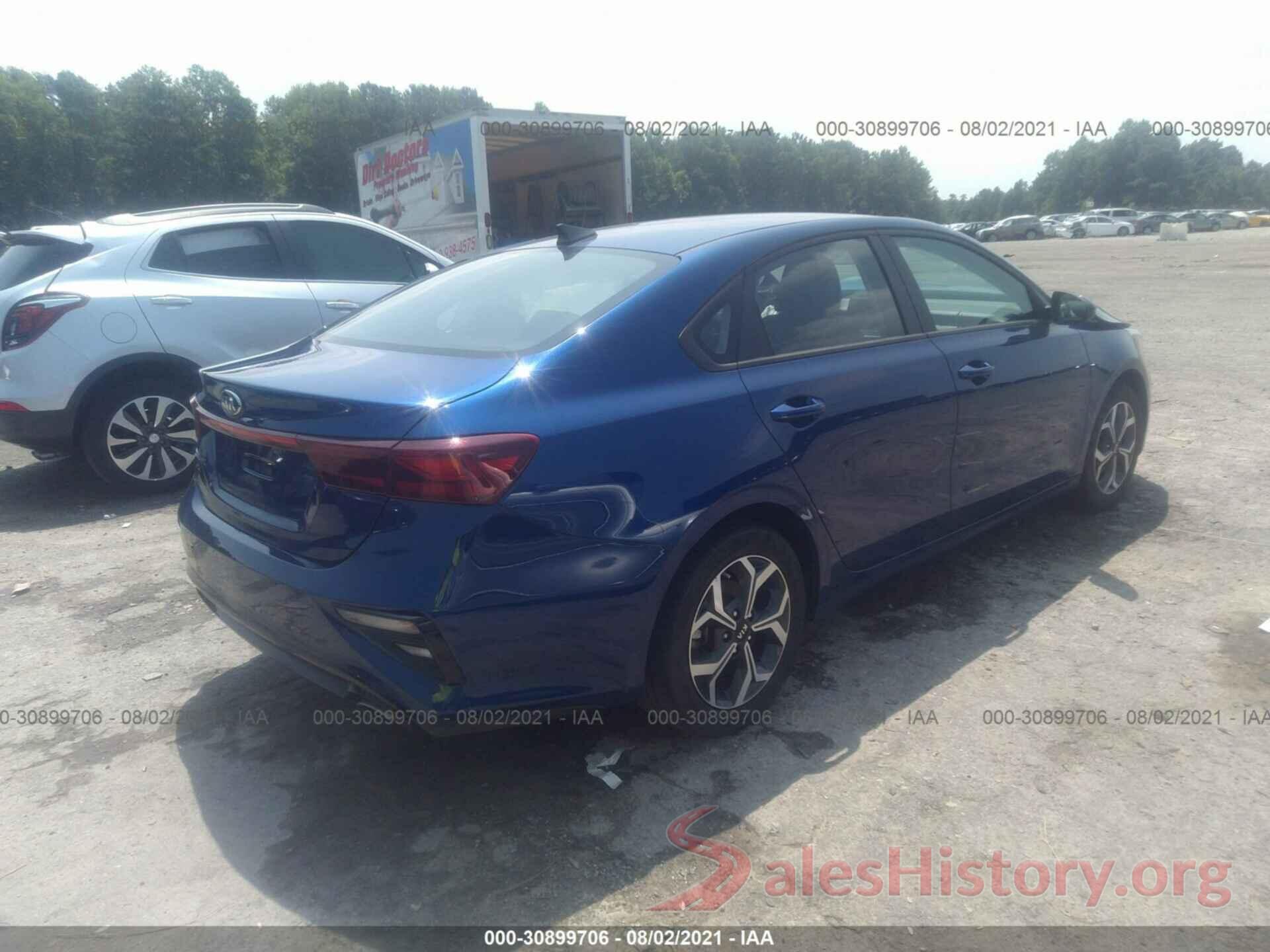 3KPF24AD8KE122905 2019 KIA FORTE