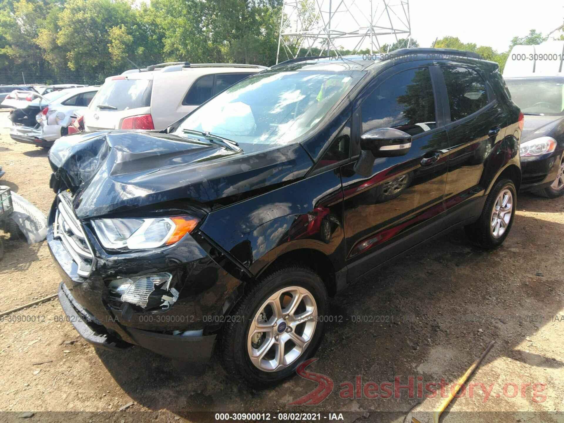 MAJ6S3GL4LC393046 2020 FORD ECOSPORT