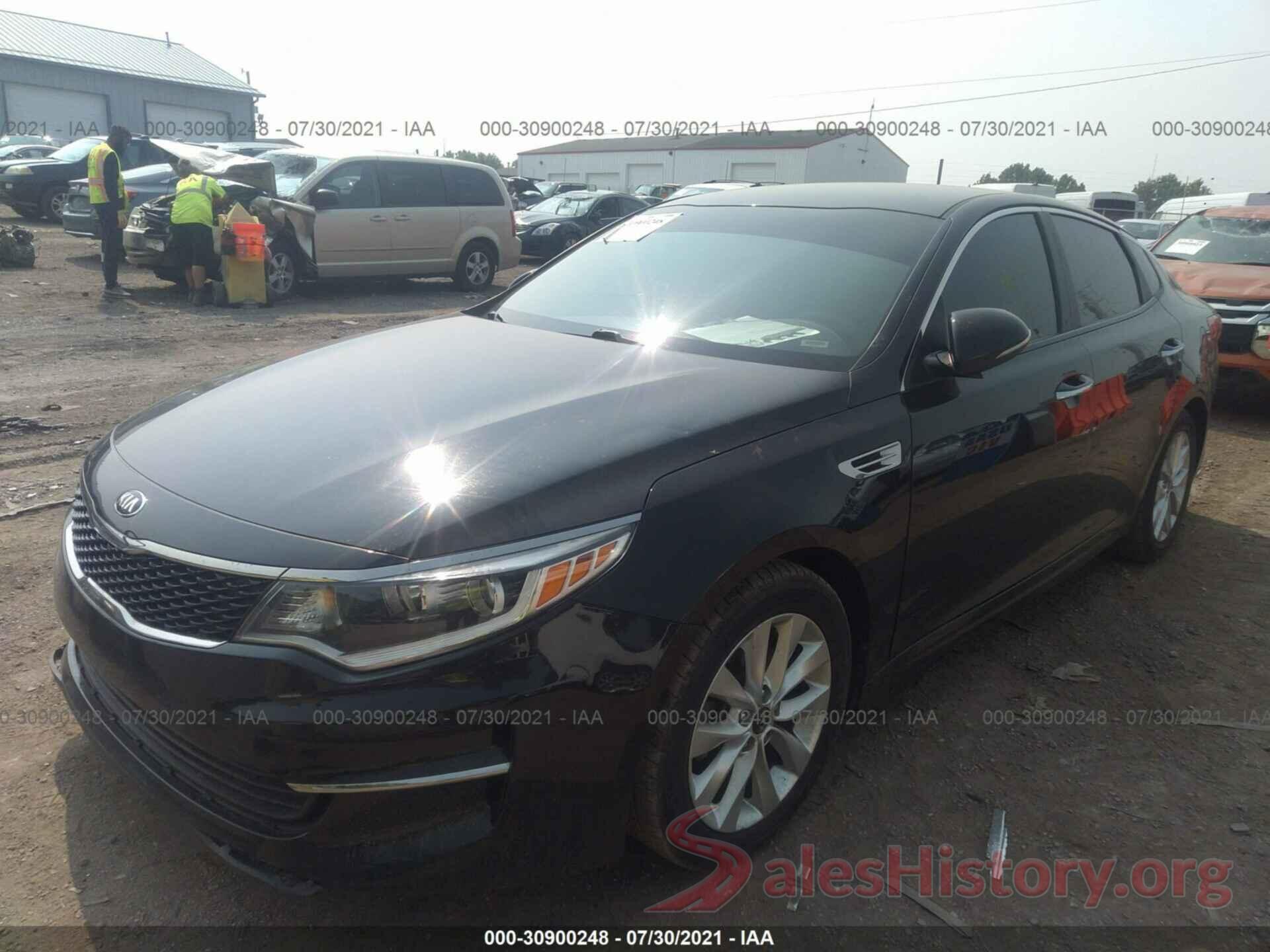 5XXGT4L31GG008085 2016 KIA OPTIMA