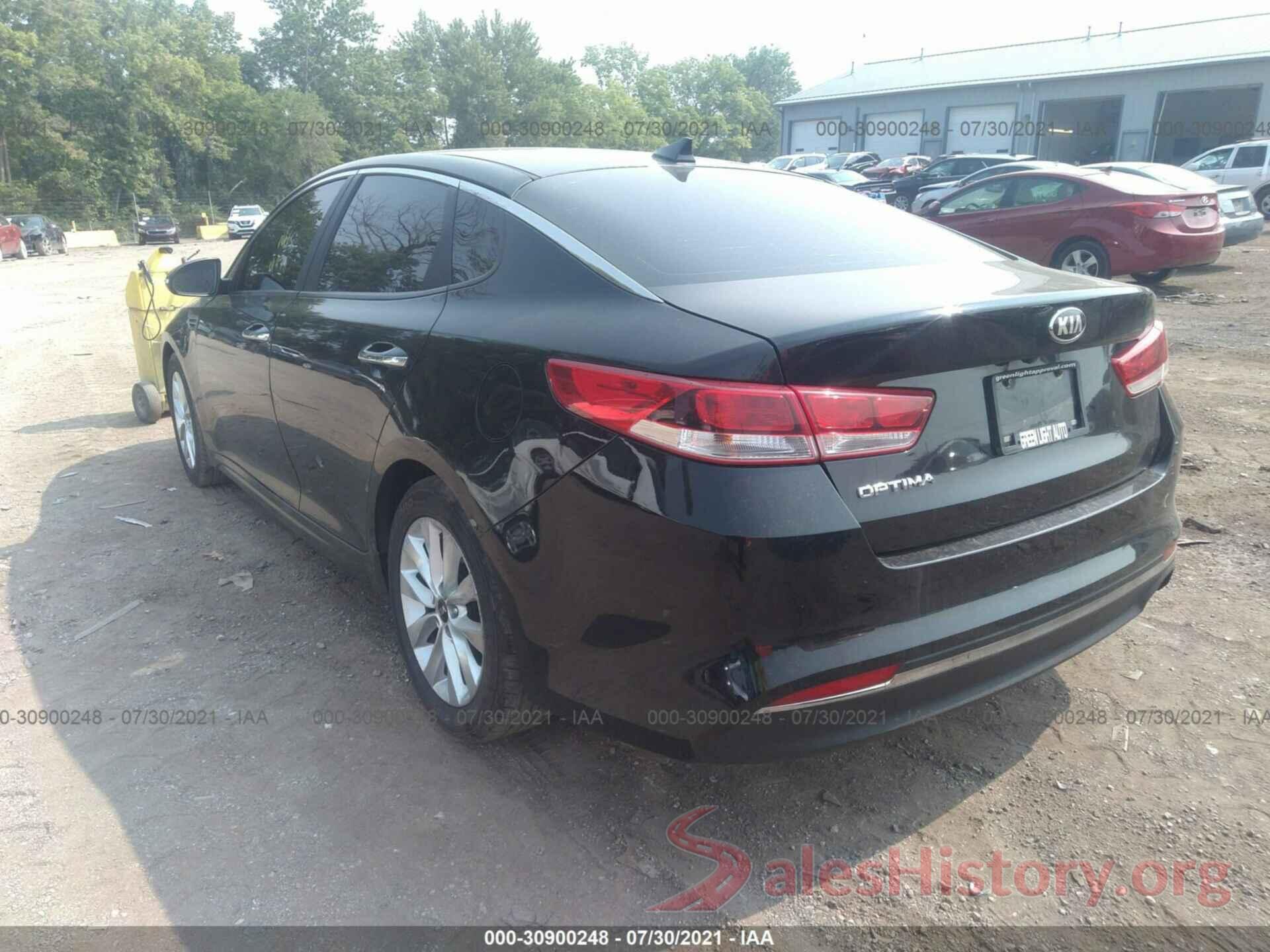 5XXGT4L31GG008085 2016 KIA OPTIMA