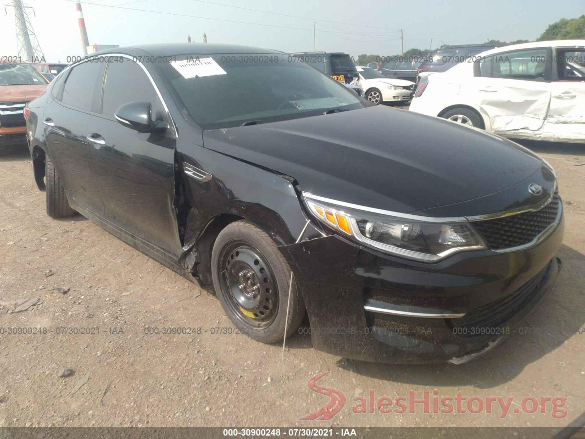 5XXGT4L31GG008085 2016 KIA OPTIMA