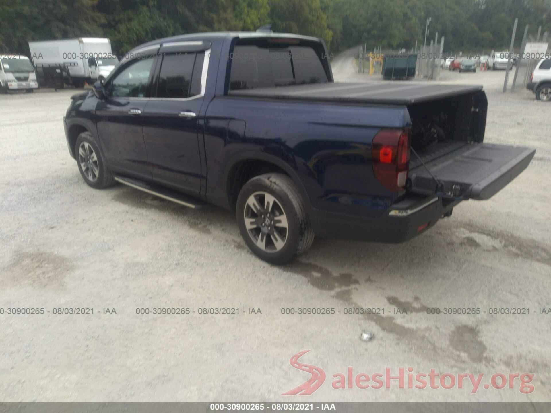 5FPYK3F74KB031749 2019 HONDA RIDGELINE