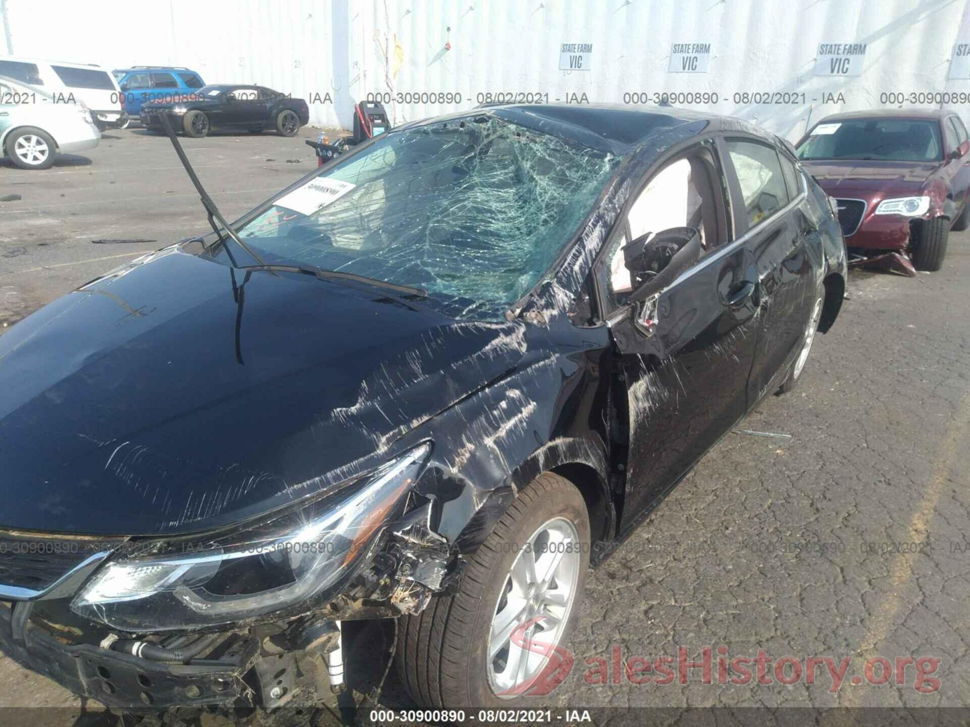 3G1BE6SM3JS559543 2018 CHEVROLET CRUZE