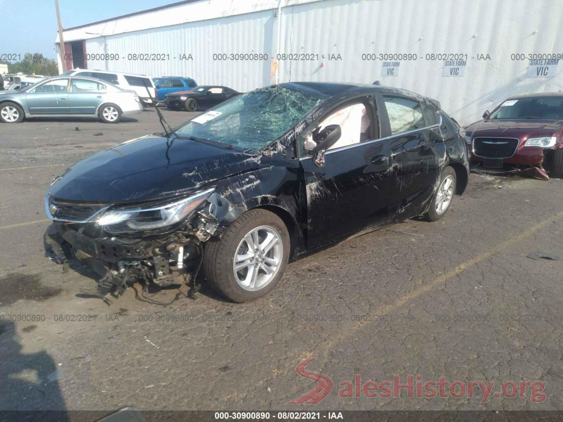 3G1BE6SM3JS559543 2018 CHEVROLET CRUZE