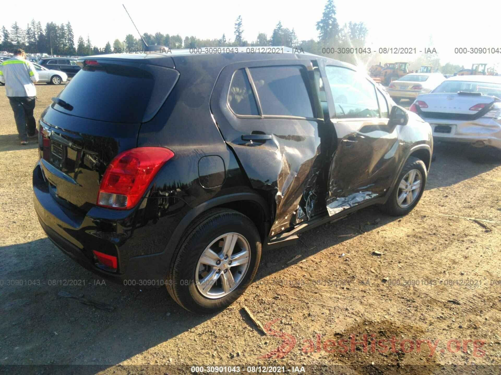 KL7CJNSB2LB053441 2020 CHEVROLET TRAX