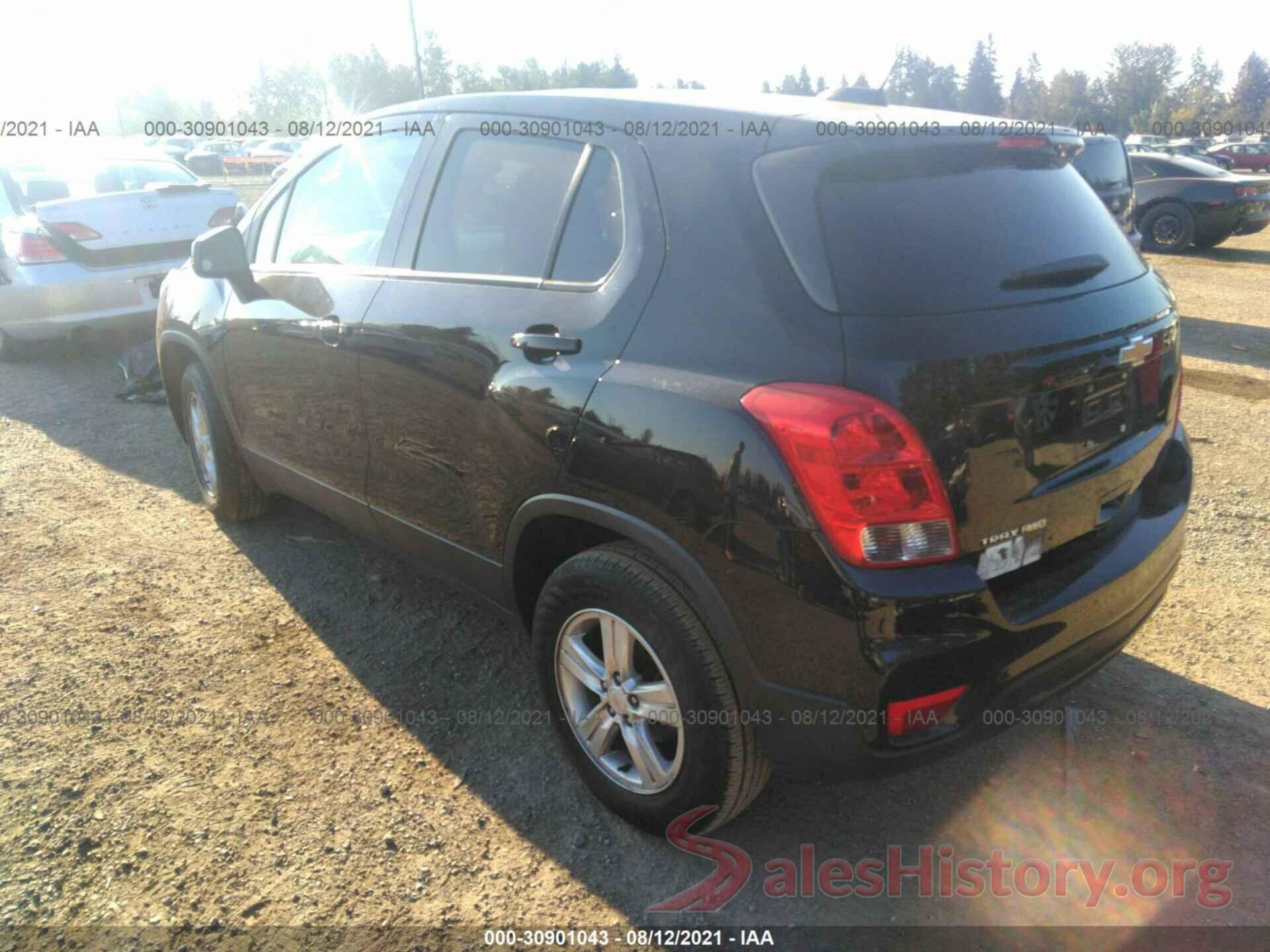 KL7CJNSB2LB053441 2020 CHEVROLET TRAX