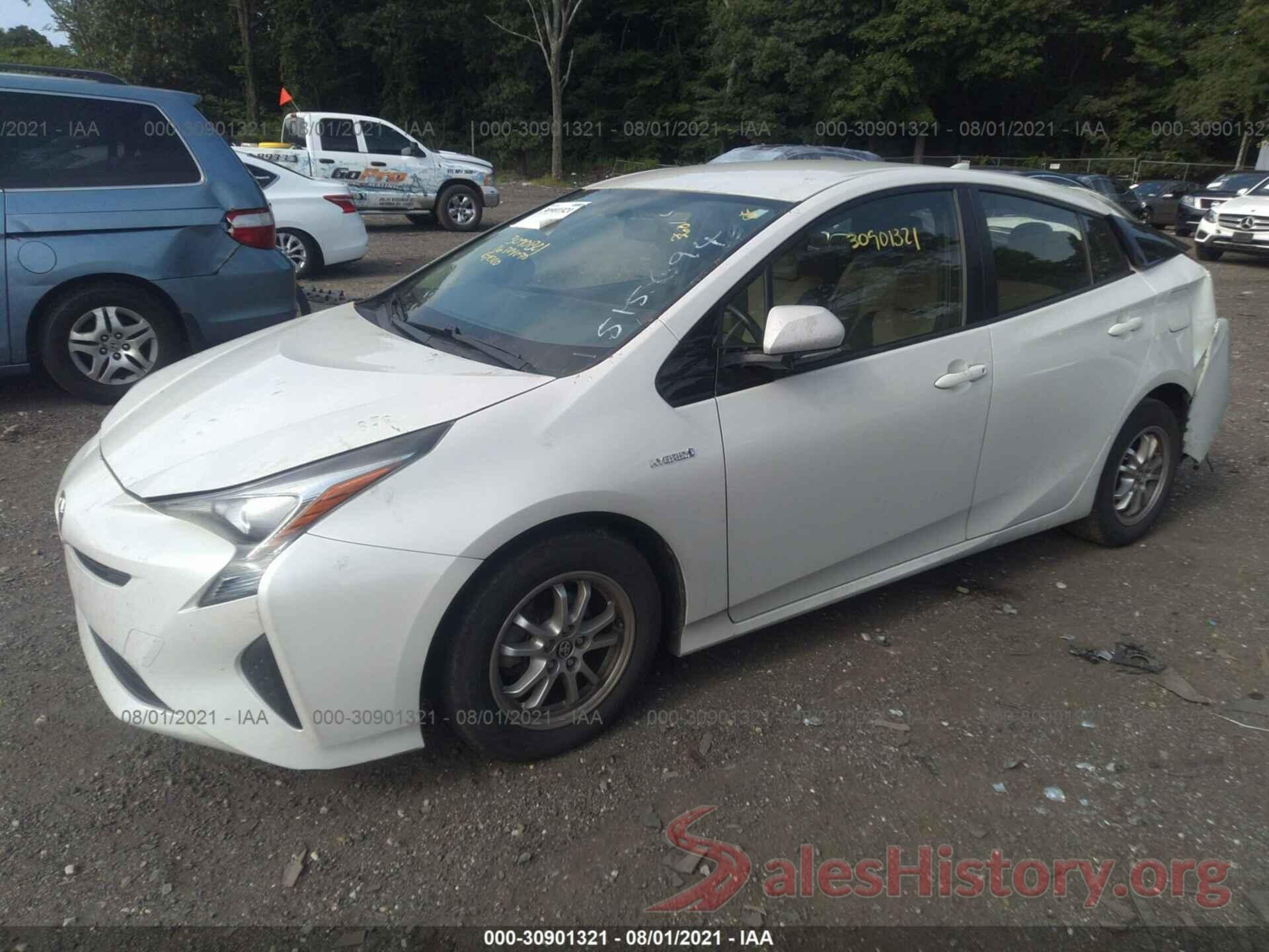 JTDKARFU6G3515694 2016 TOYOTA PRIUS