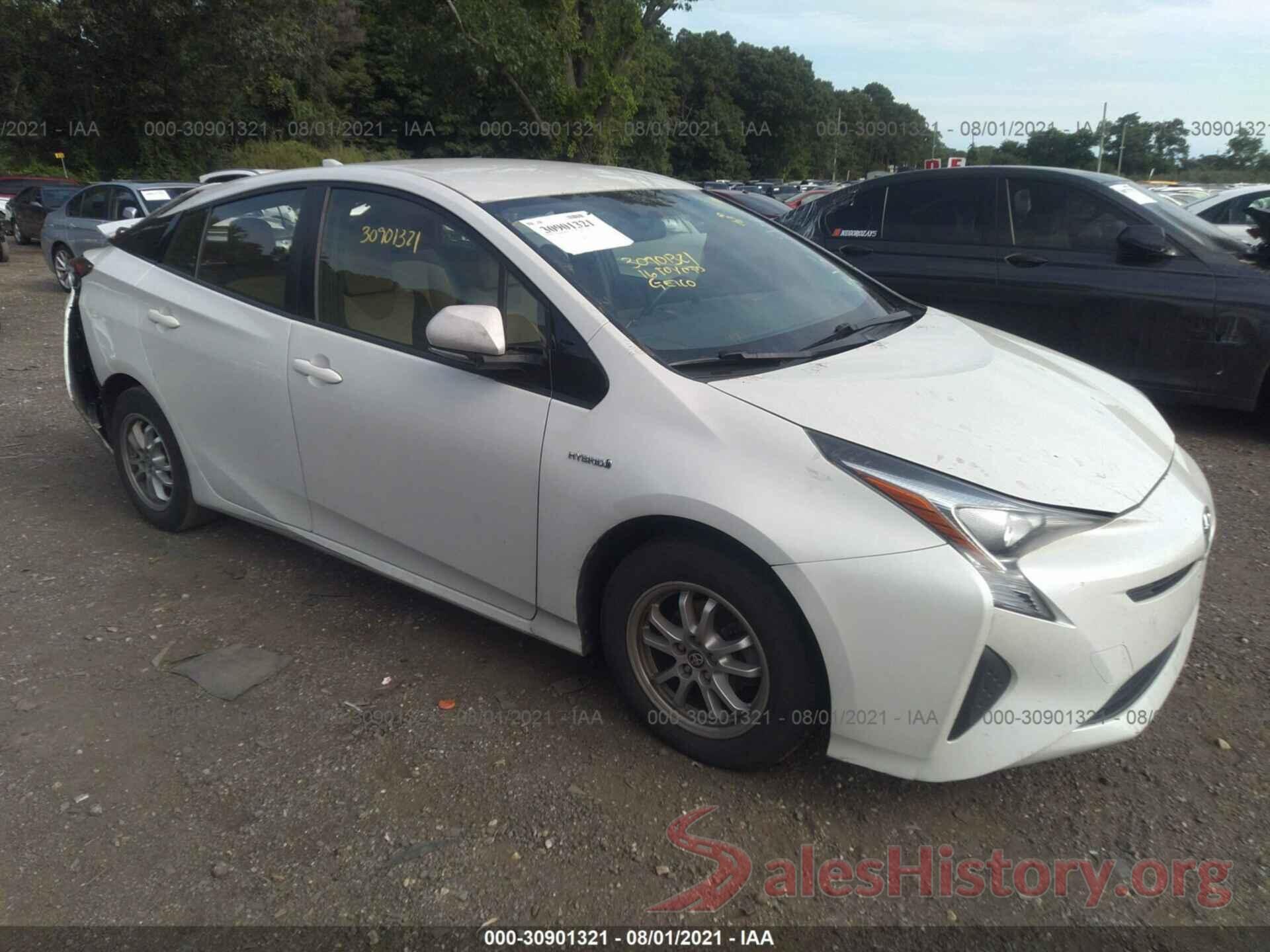 JTDKARFU6G3515694 2016 TOYOTA PRIUS