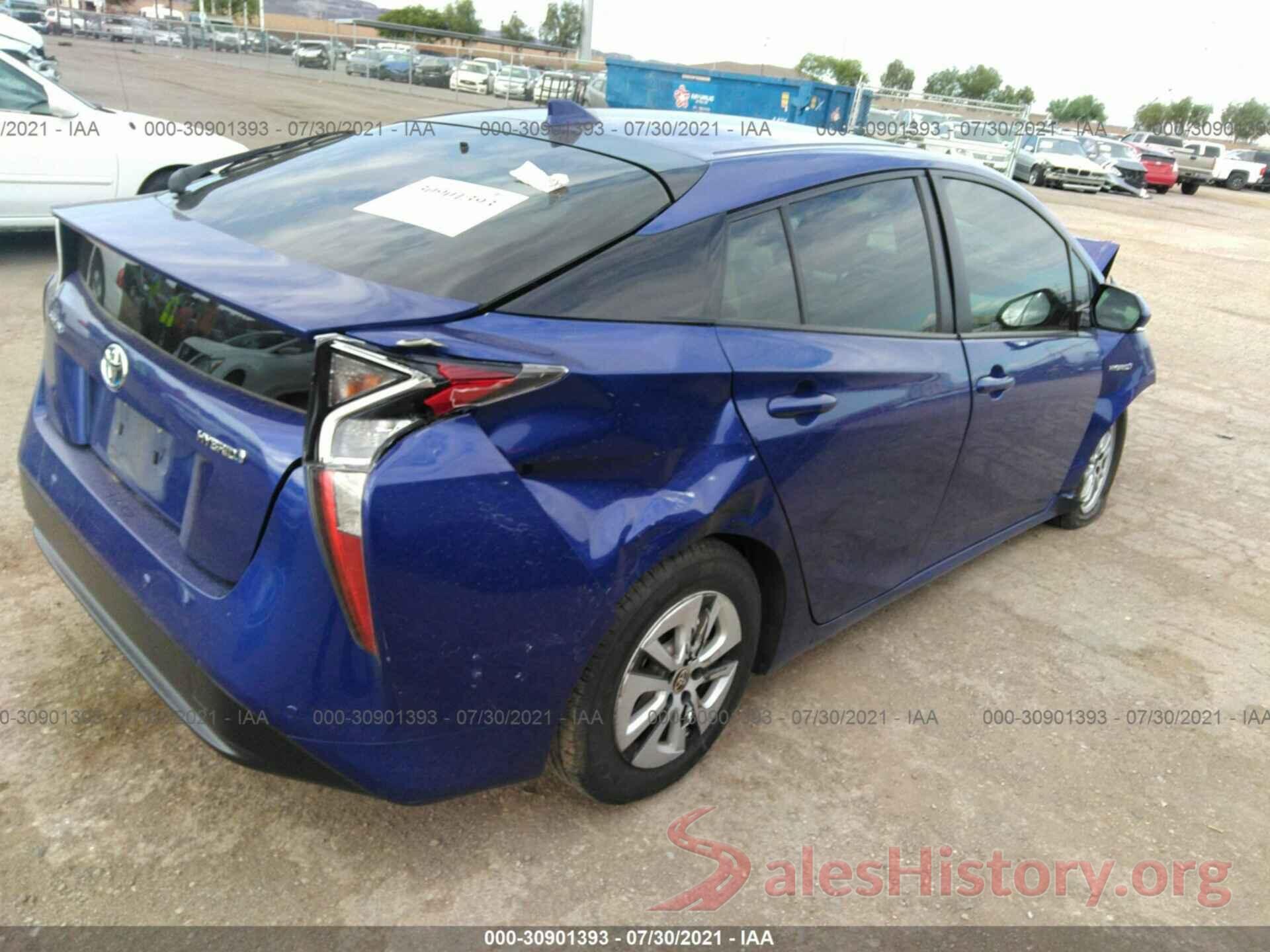 JTDKARFU4J3548894 2018 TOYOTA PRIUS