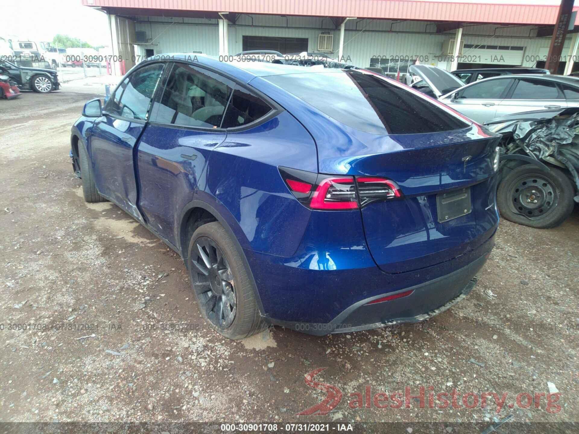 5YJYGDEEXLF046077 2020 TESLA MODEL Y