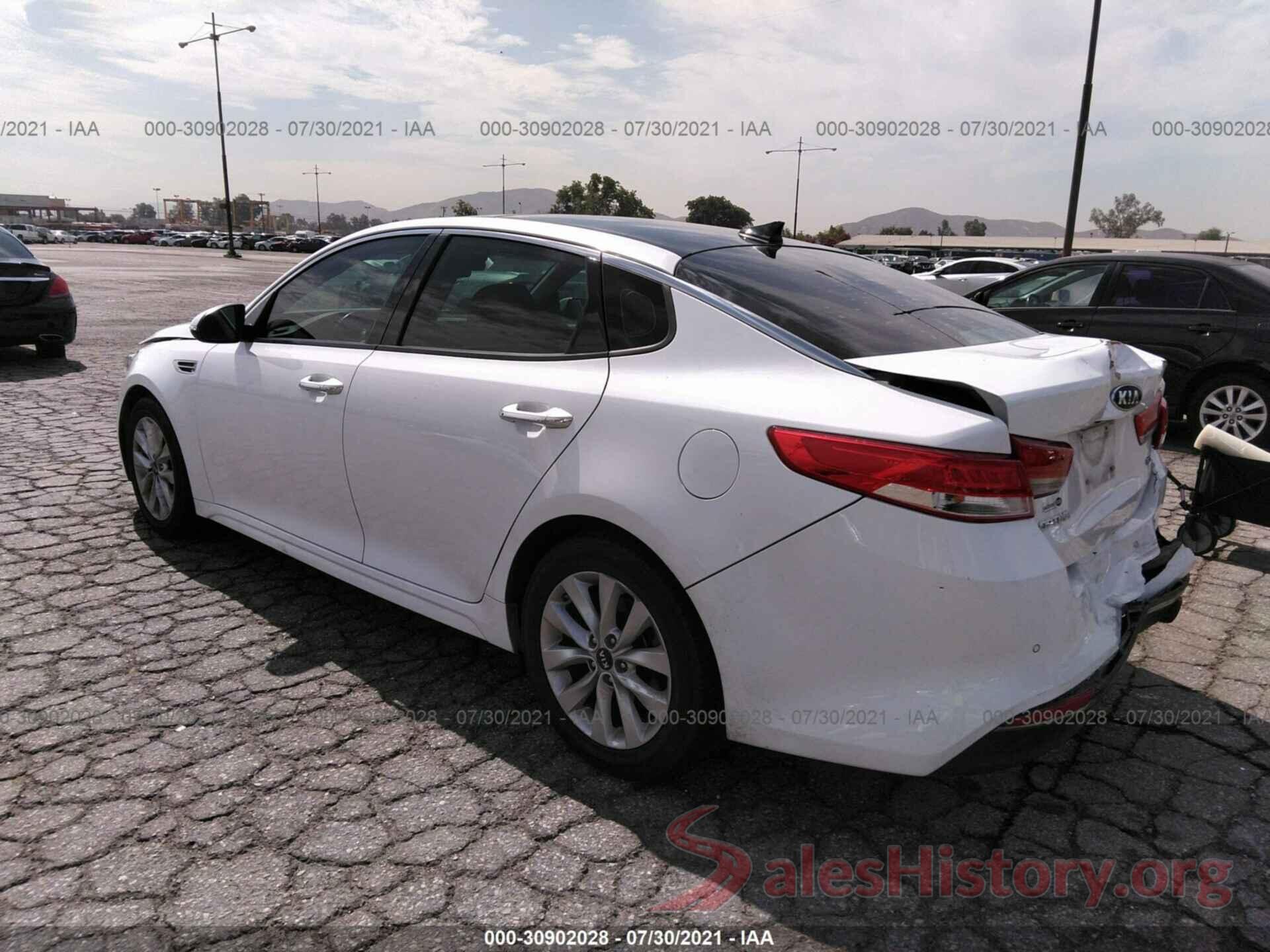 5XXGU4L38GG010588 2016 KIA OPTIMA