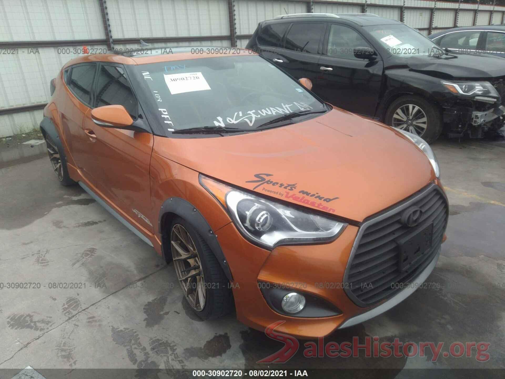 KMHTC6AE4GU262863 2016 HYUNDAI VELOSTER