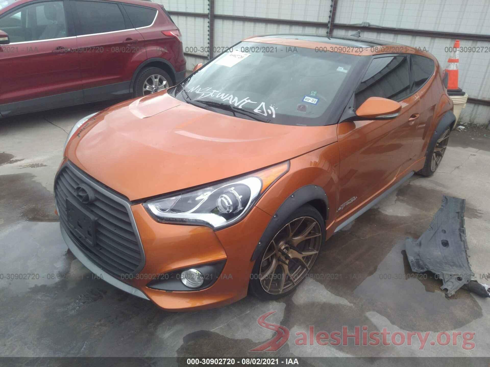 KMHTC6AE4GU262863 2016 HYUNDAI VELOSTER