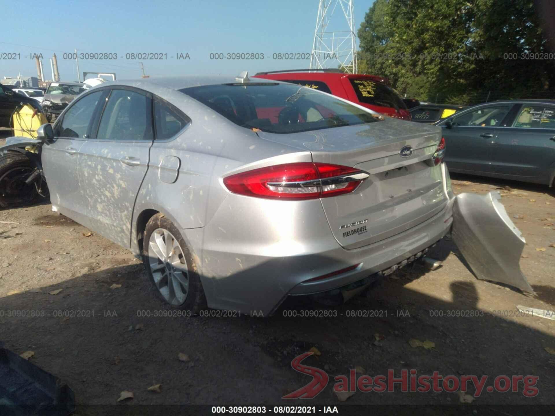 3FA6P0HD9KR203703 2019 FORD FUSION