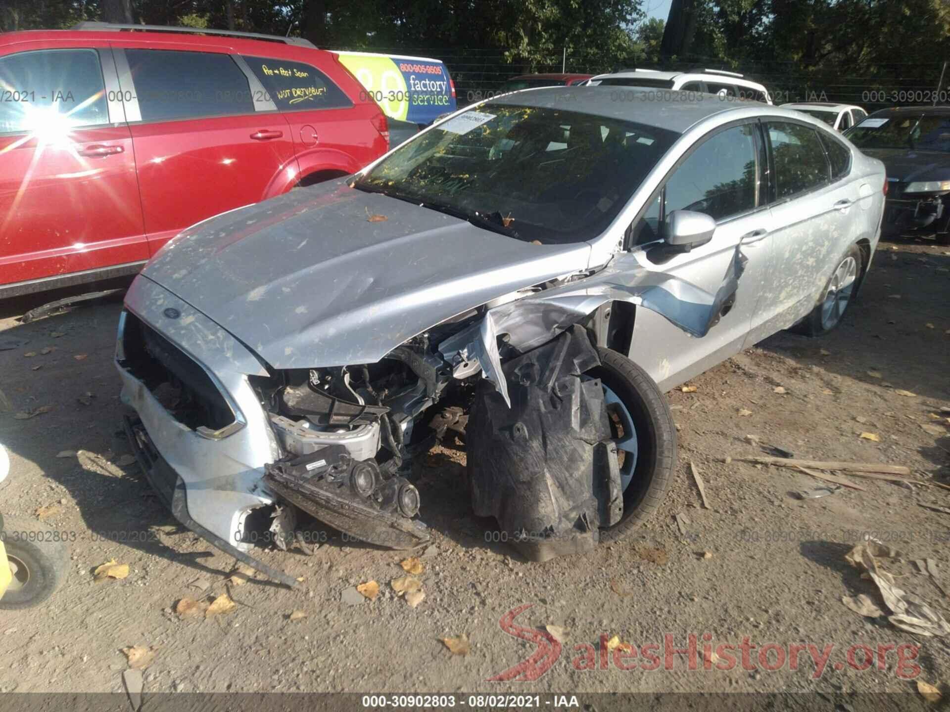 3FA6P0HD9KR203703 2019 FORD FUSION