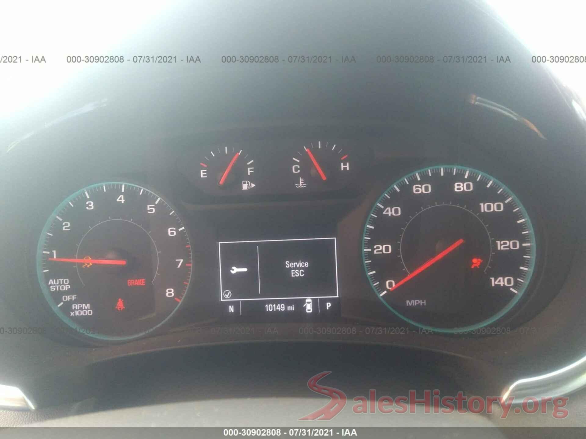 1G1ZD5ST0MF012242 2021 CHEVROLET MALIBU