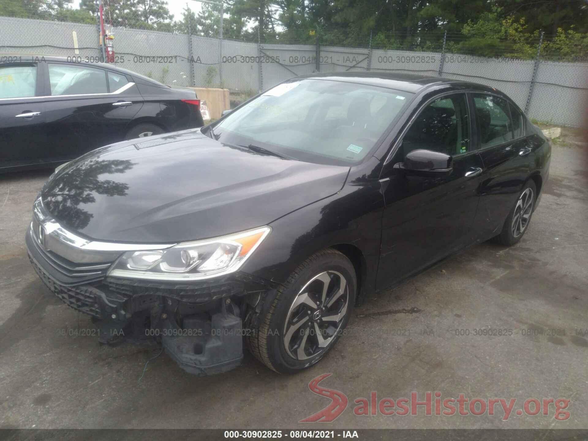 1HGCR2F8XGA223731 2016 HONDA ACCORD SEDAN