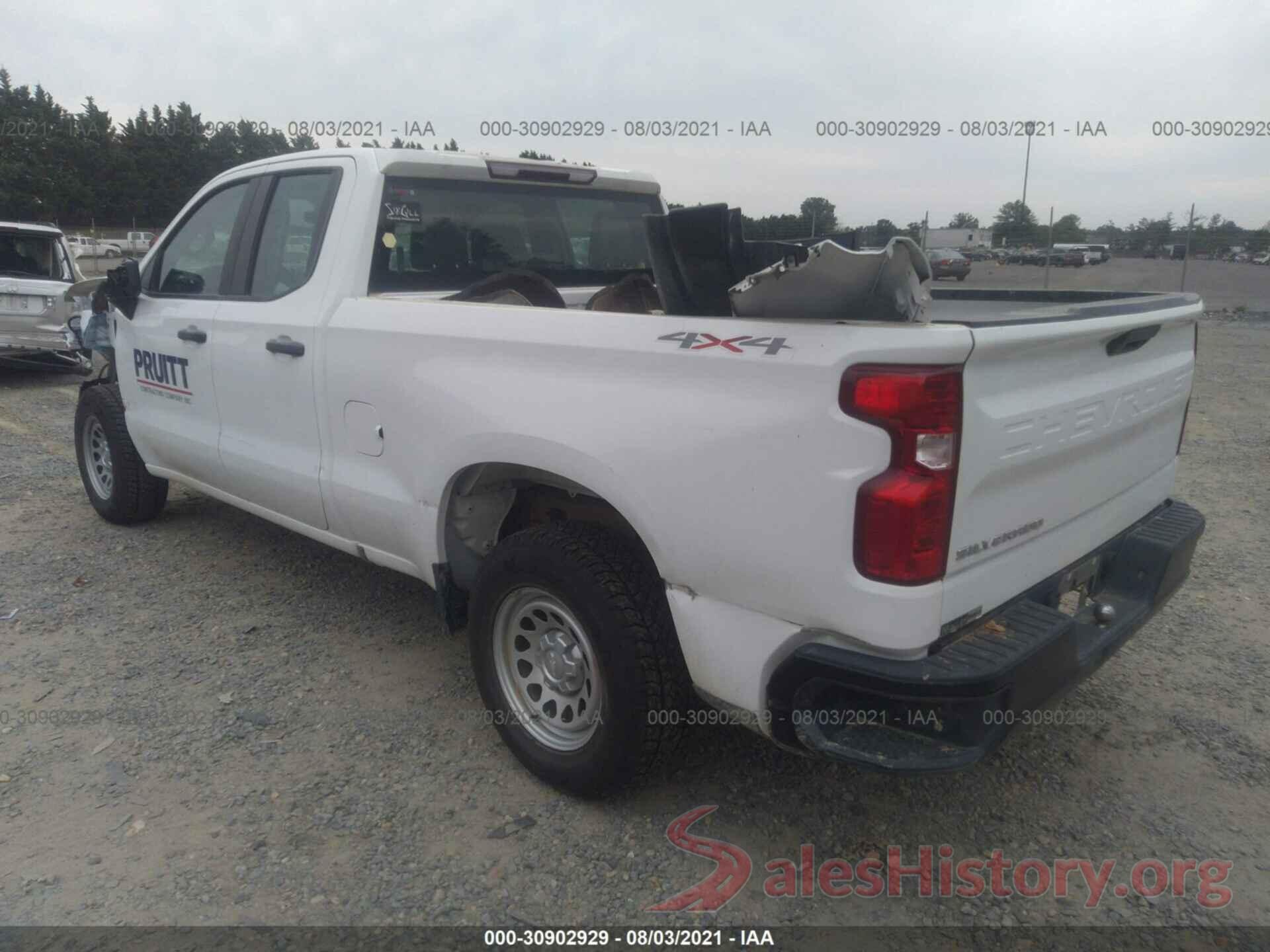 1GCRYAEH5KZ296233 2019 CHEVROLET SILVERADO 1500