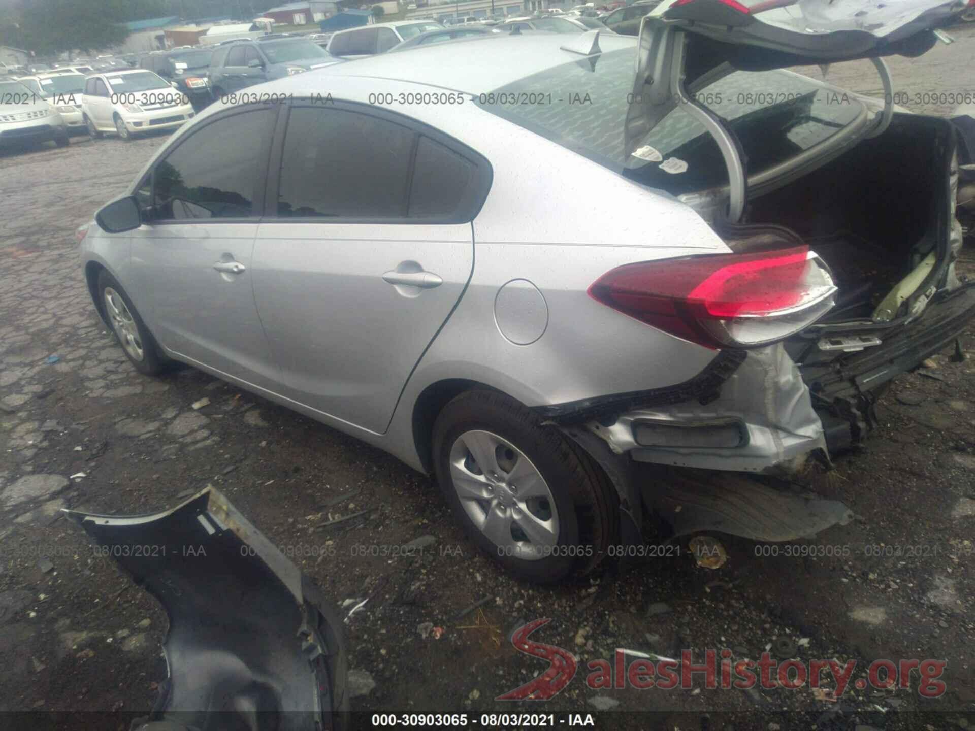 3KPFK4A74JE206034 2018 KIA FORTE