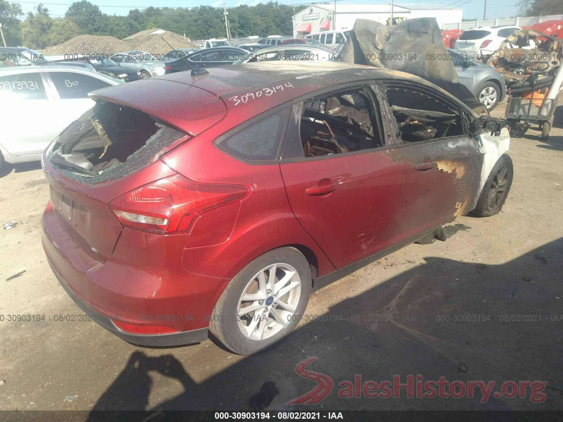 1FADP3K23HL347223 2017 FORD FOCUS