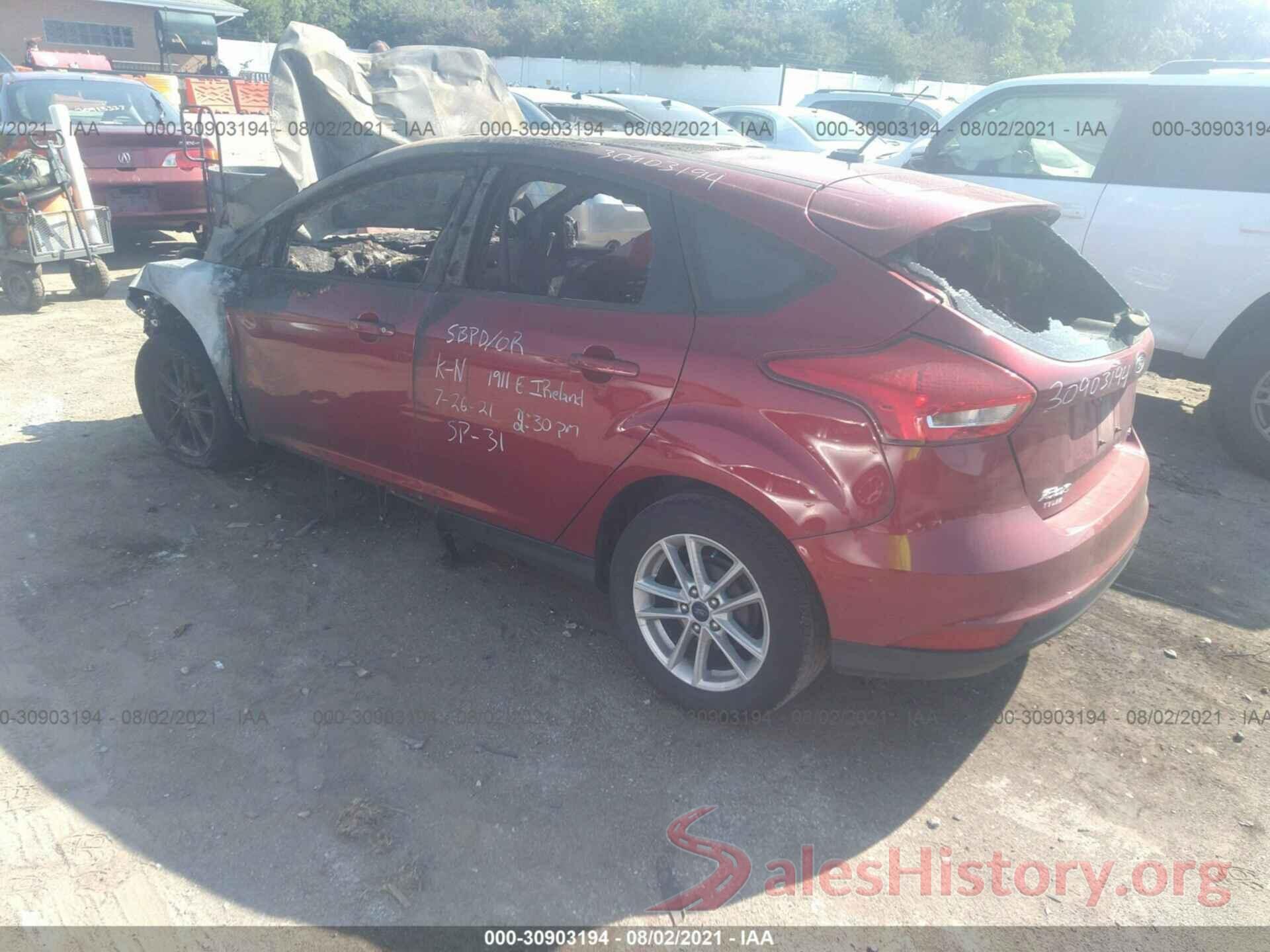 1FADP3K23HL347223 2017 FORD FOCUS