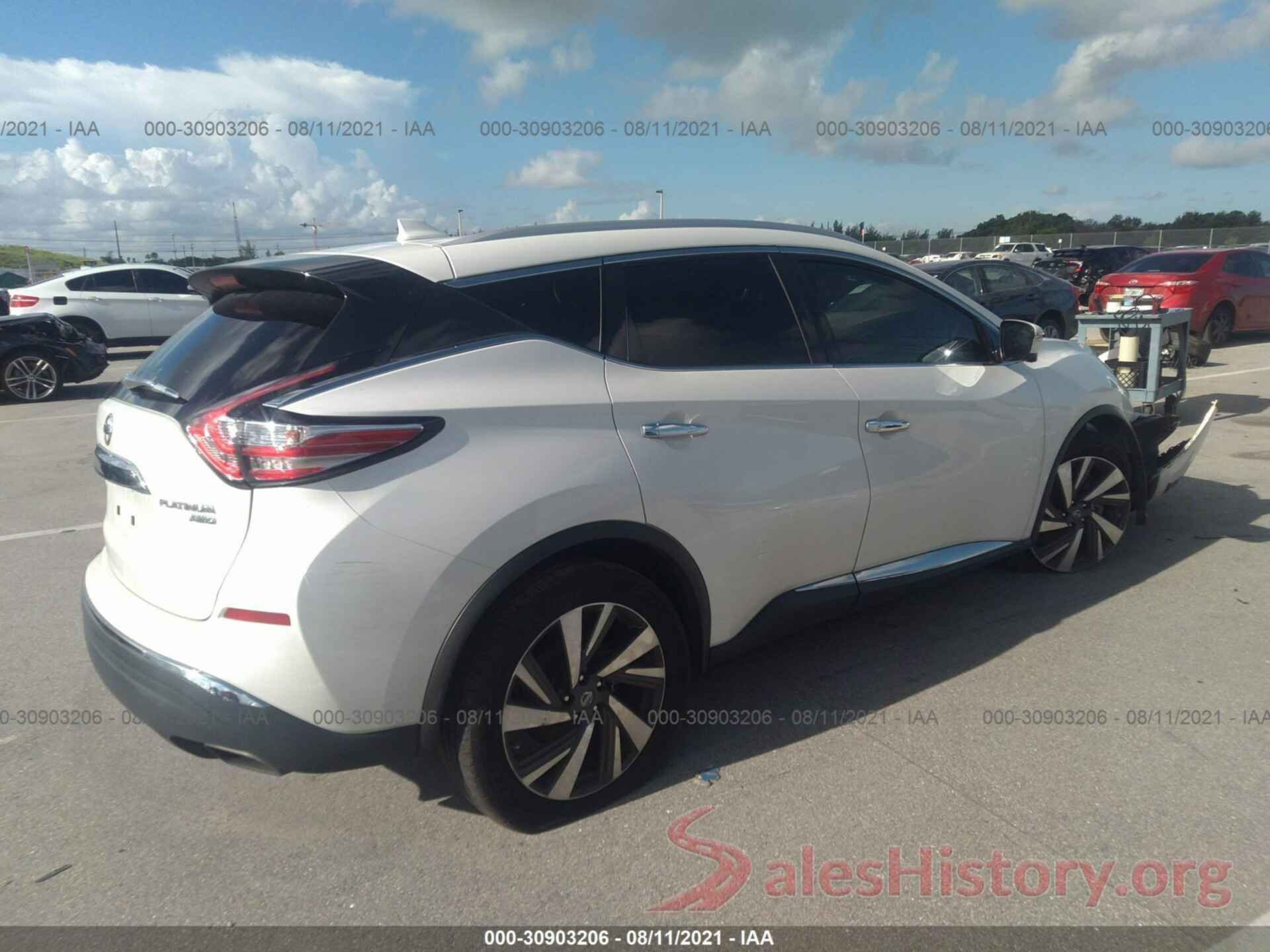 5N1AZ2MH4HN123266 2017 NISSAN MURANO