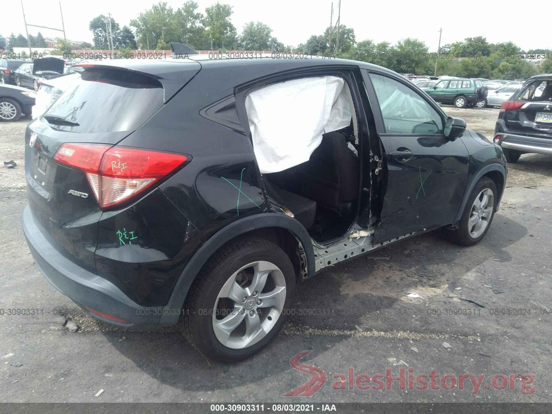 3CZRU6H57GM739379 2016 HONDA HR-V