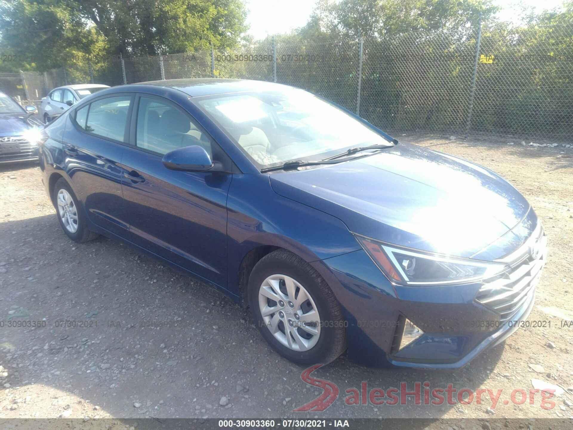 5NPD74LFXLH537972 2020 HYUNDAI ELANTRA