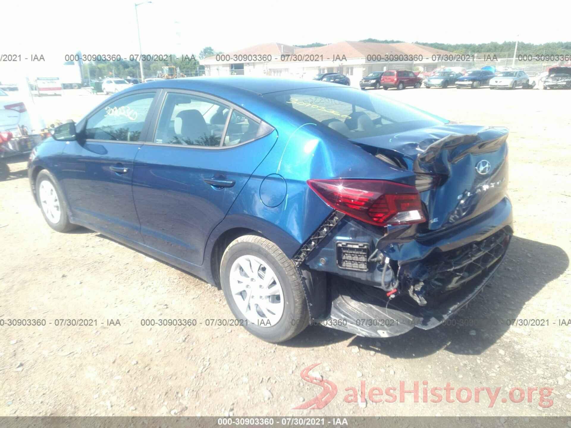 5NPD74LFXLH537972 2020 HYUNDAI ELANTRA