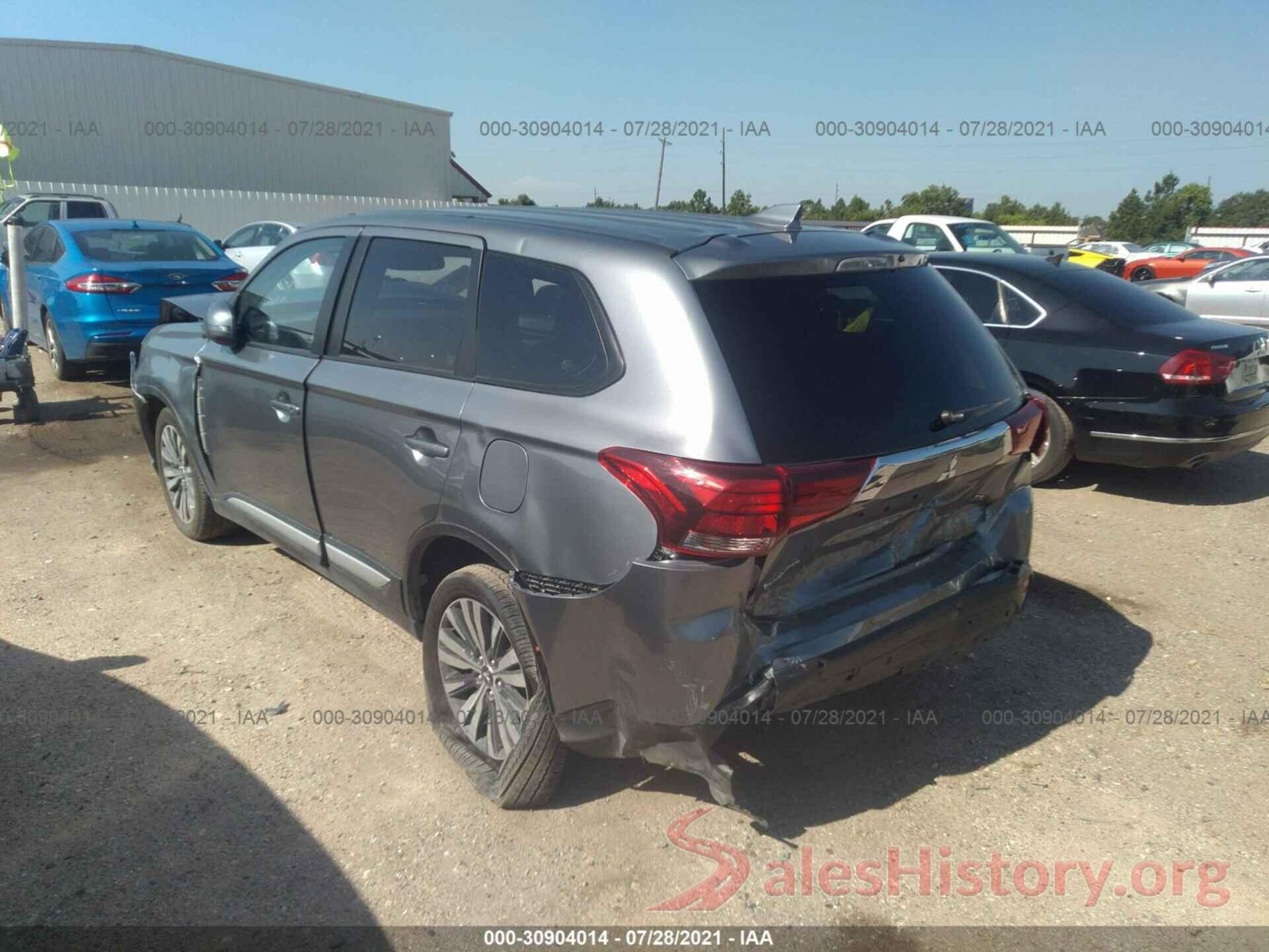 JA4AZ3A30LZ044417 2020 MITSUBISHI OUTLANDER