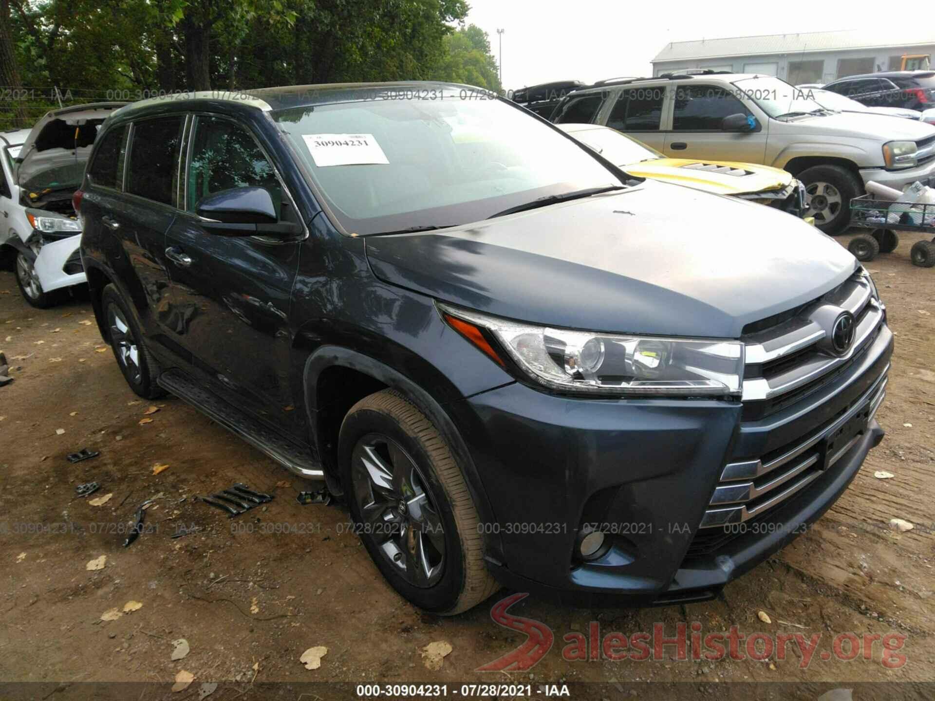 5TDDZRFH6JS891144 2018 TOYOTA HIGHLANDER