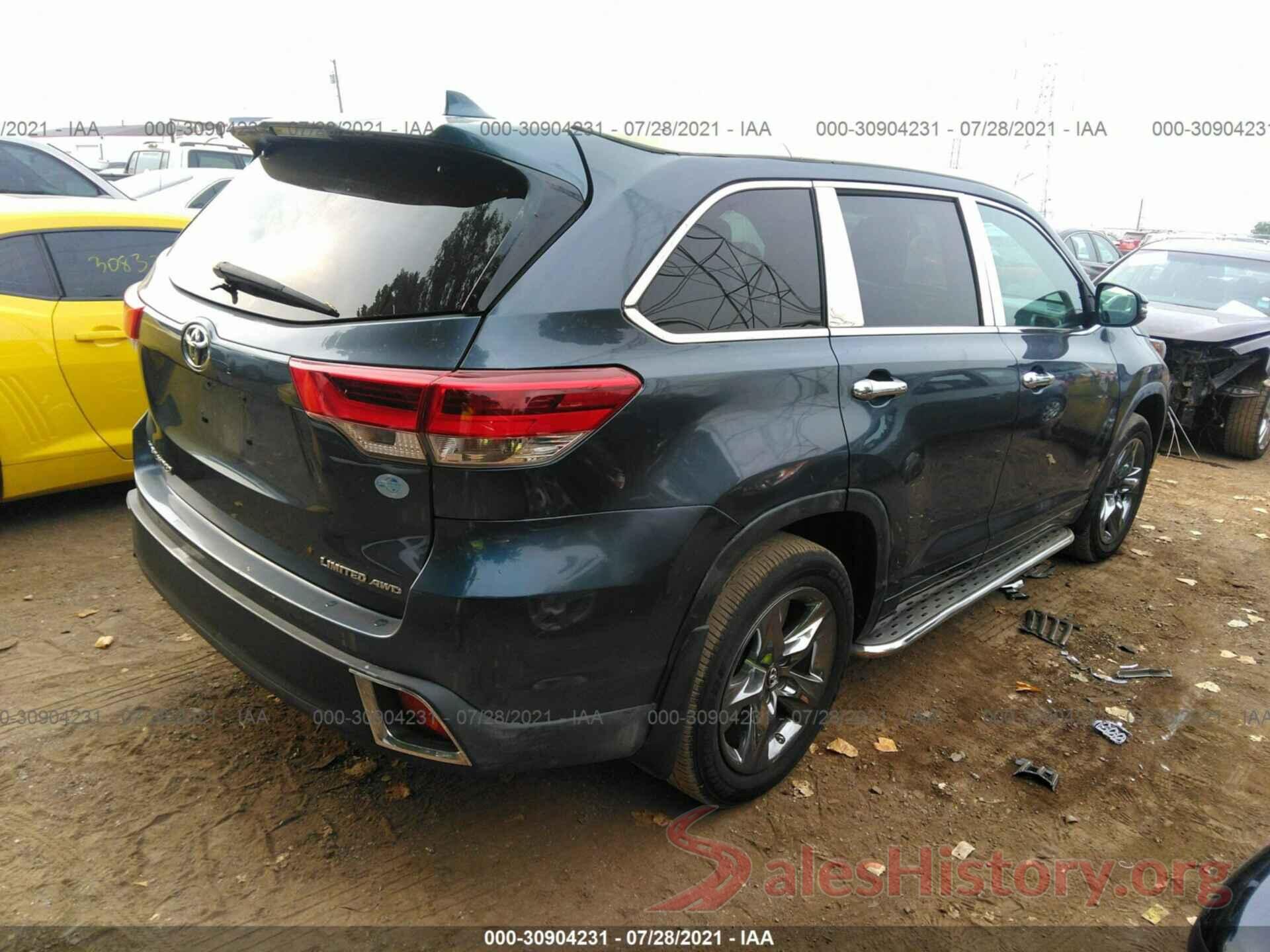 5TDDZRFH6JS891144 2018 TOYOTA HIGHLANDER