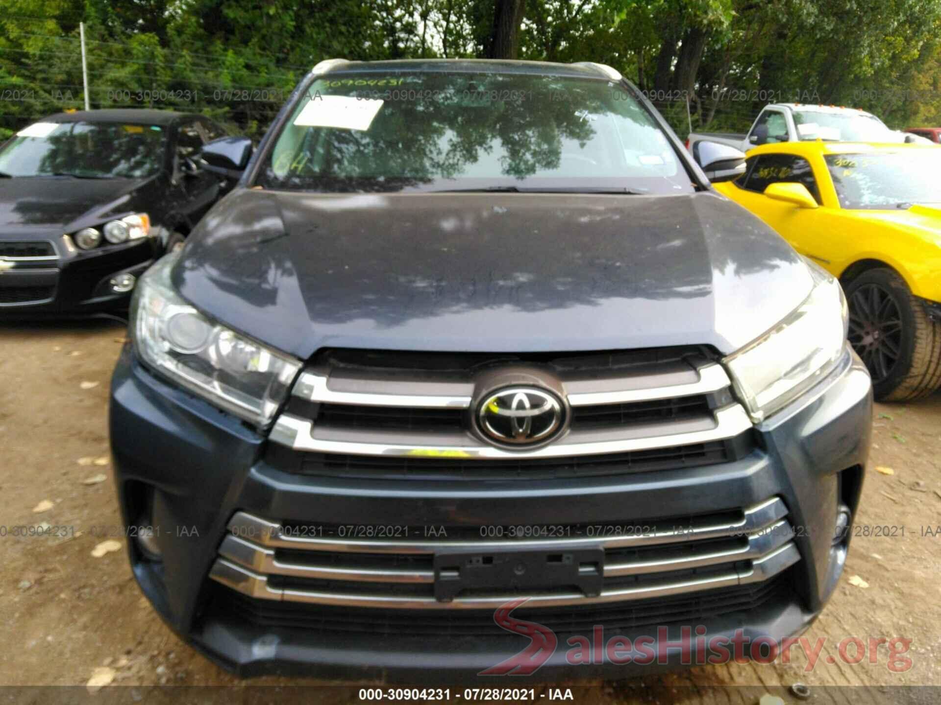 5TDDZRFH6JS891144 2018 TOYOTA HIGHLANDER