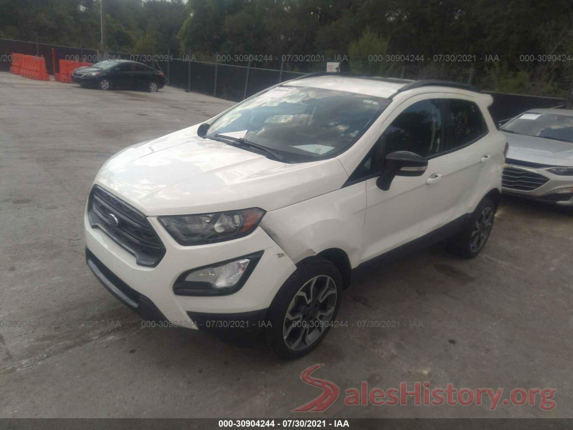 MAJ6S3JLXLC344734 2020 FORD ECOSPORT