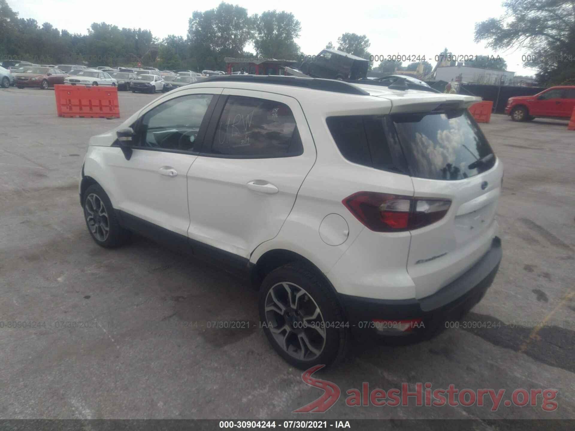 MAJ6S3JLXLC344734 2020 FORD ECOSPORT