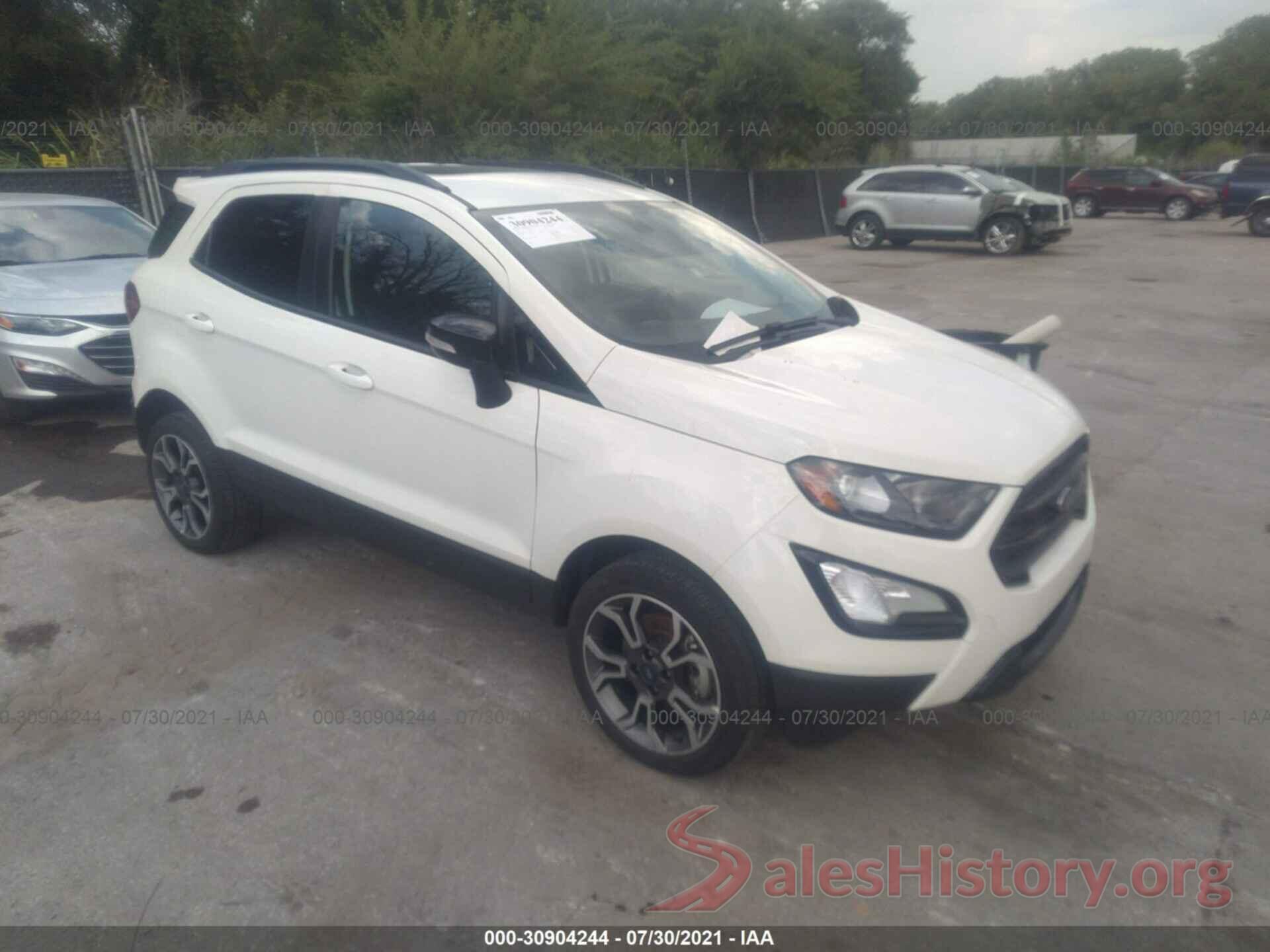 MAJ6S3JLXLC344734 2020 FORD ECOSPORT