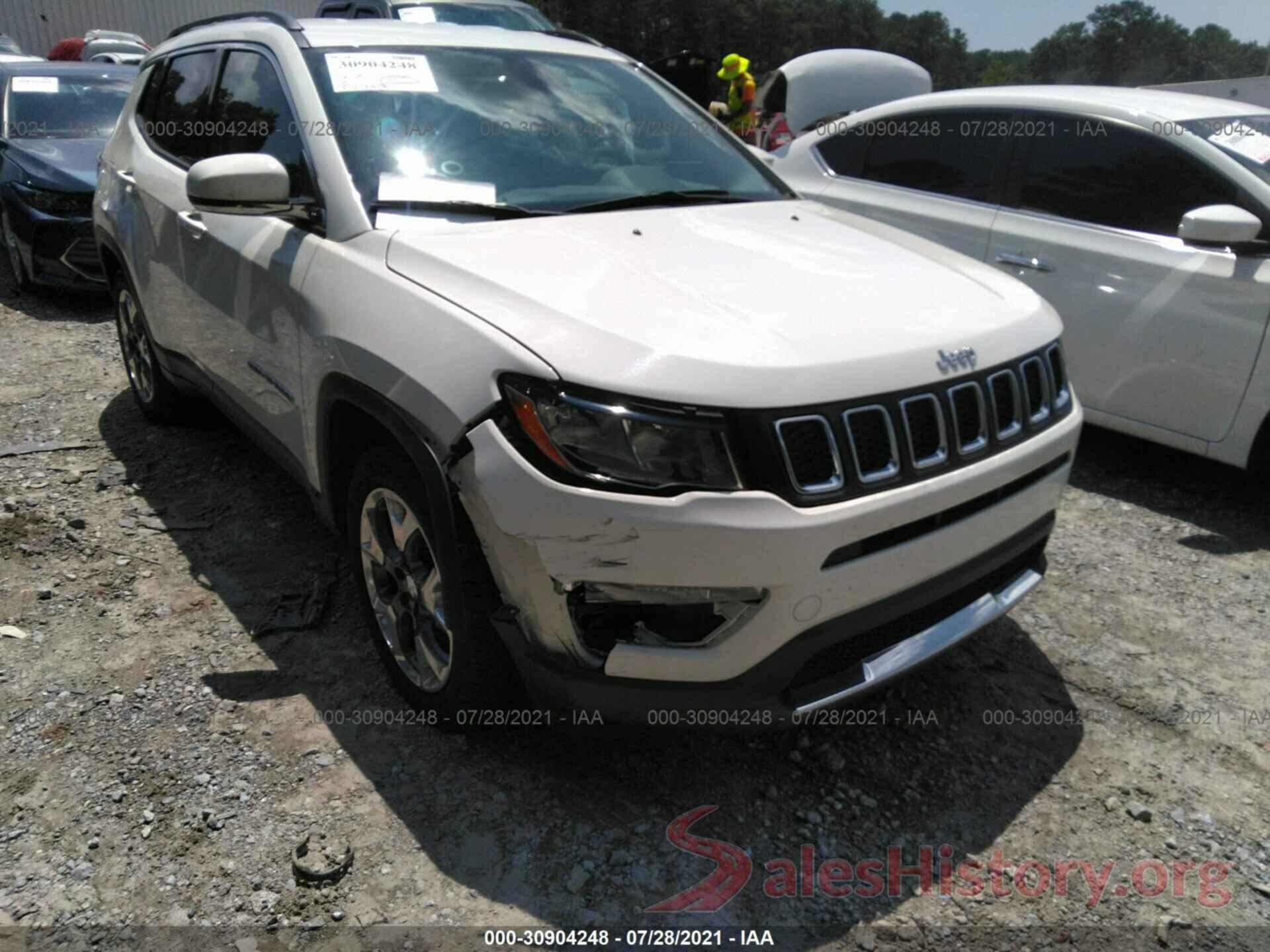 3C4NJCCB3KT664591 2019 JEEP COMPASS