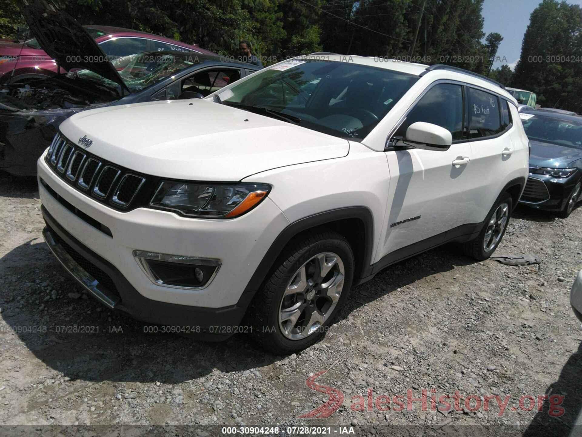 3C4NJCCB3KT664591 2019 JEEP COMPASS