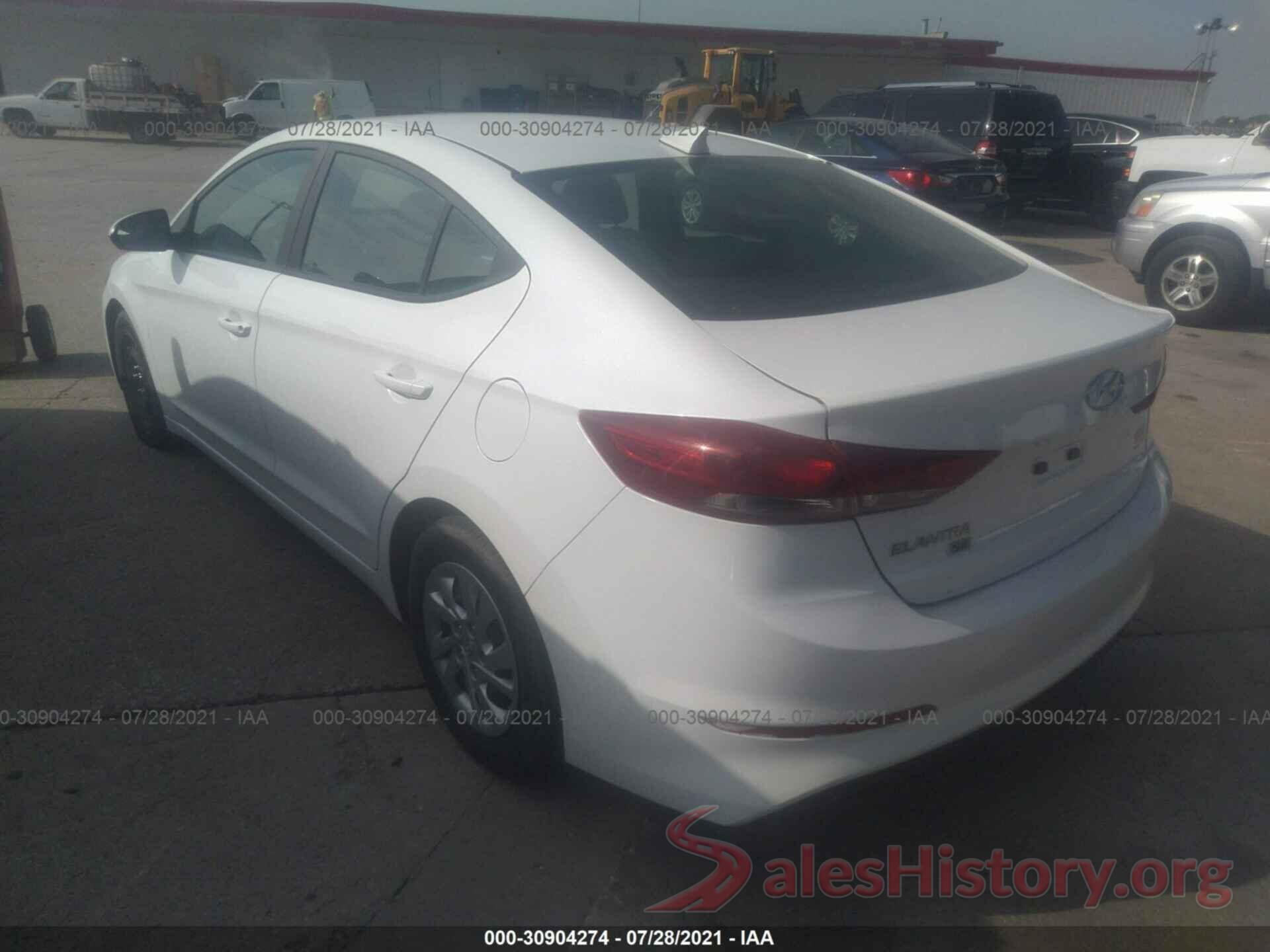 5NPD74LFXHH082497 2017 HYUNDAI ELANTRA