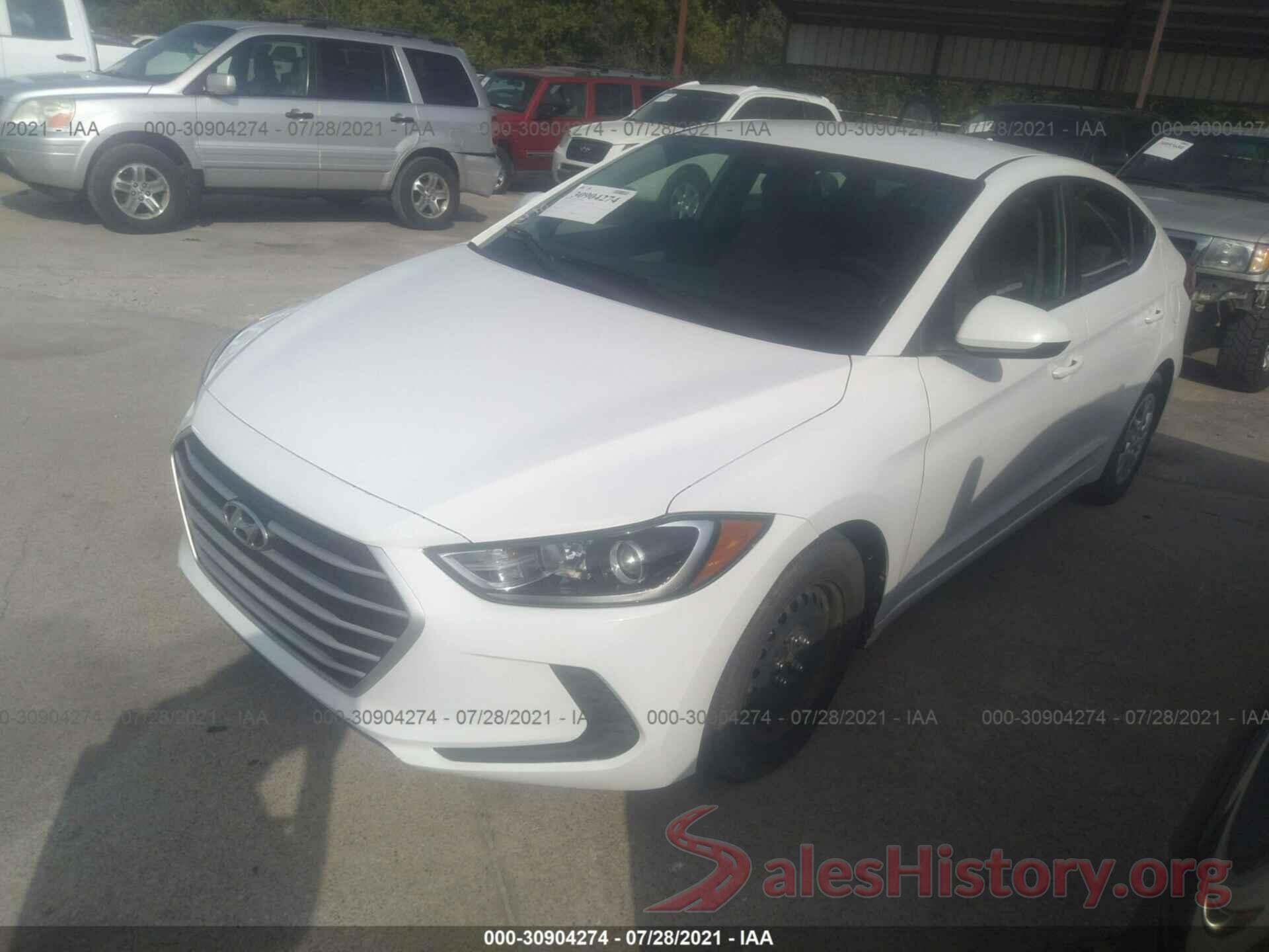 5NPD74LFXHH082497 2017 HYUNDAI ELANTRA