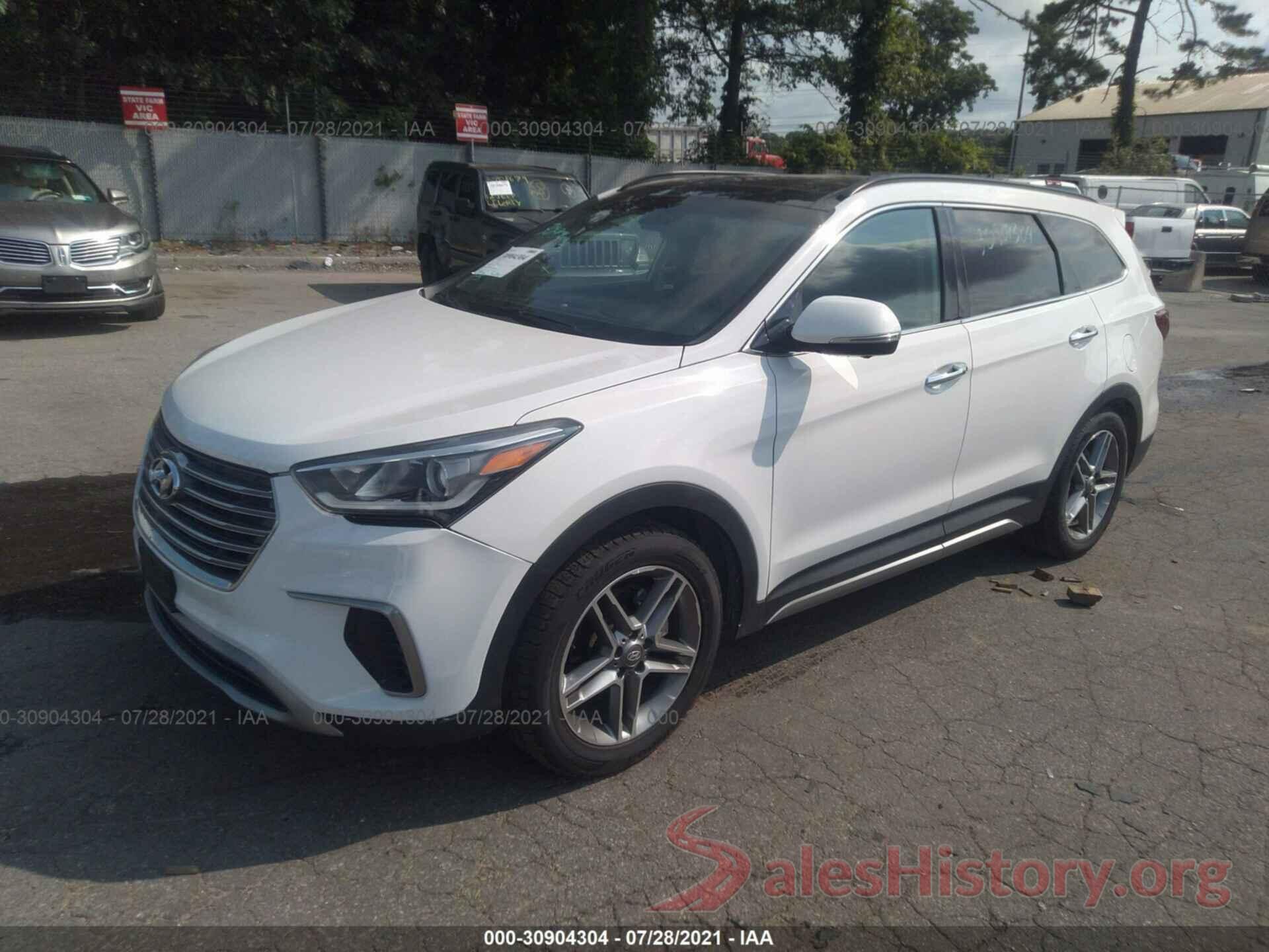 KM8SR4HFXJU294107 2018 HYUNDAI SANTA FE