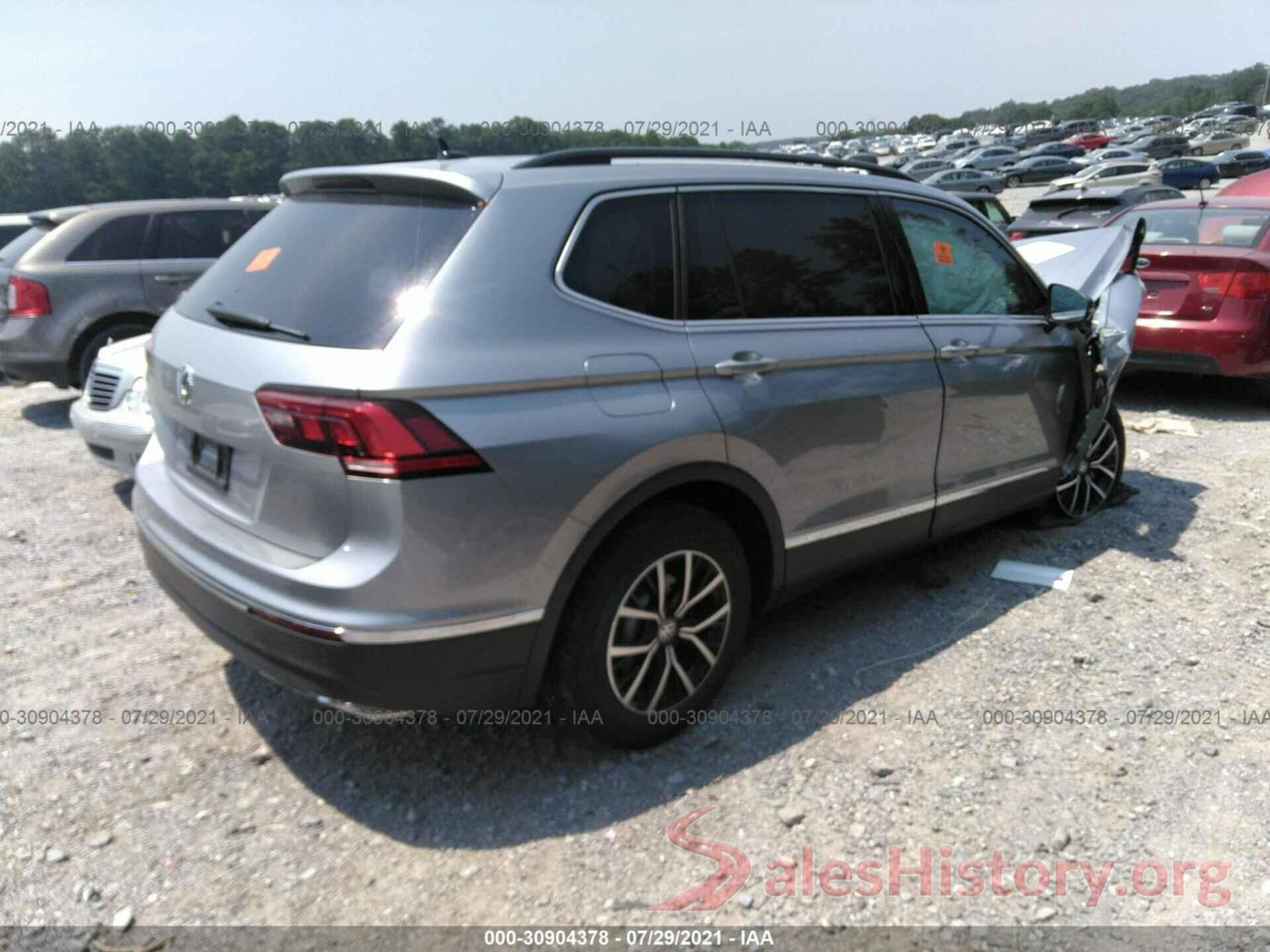 3VV3B7AX4MM100540 2021 VOLKSWAGEN TIGUAN