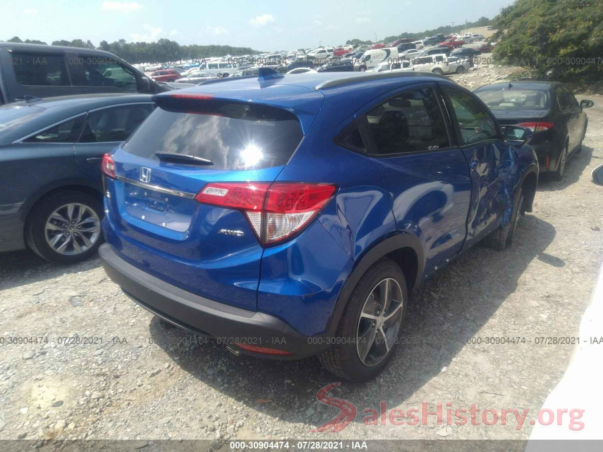 3CZRU6H55MM749680 2021 HONDA HR-V