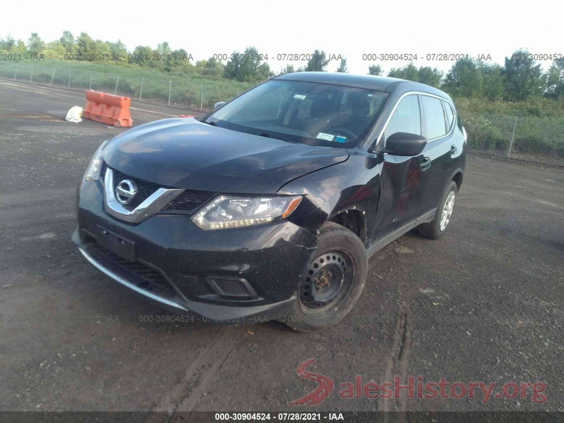 5N1AT2MV2GC821781 2016 NISSAN ROGUE