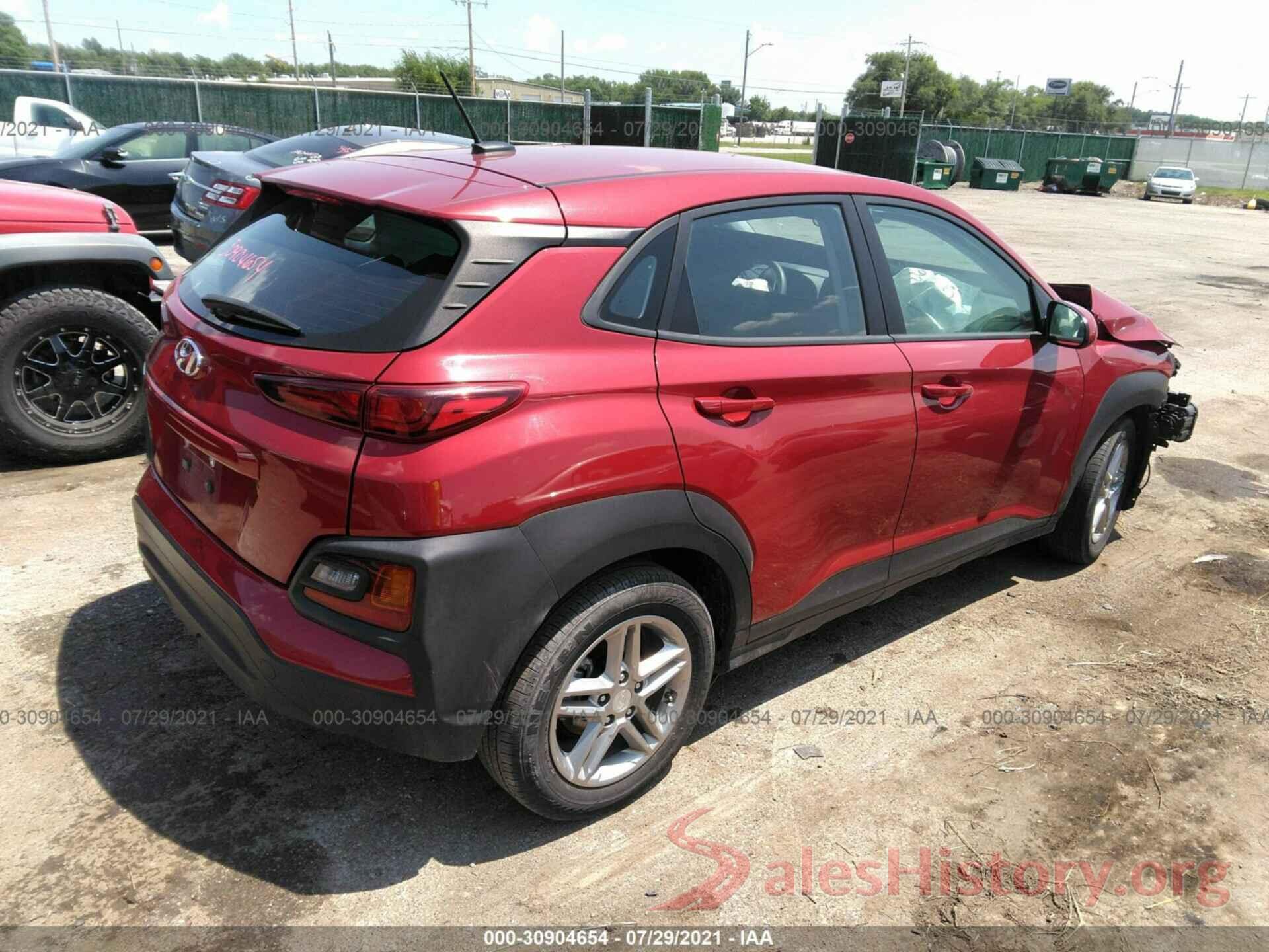 KM8K12AA2LU539799 2020 HYUNDAI KONA