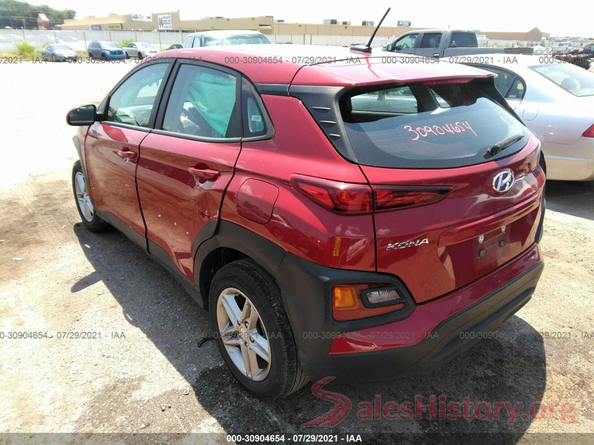 KM8K12AA2LU539799 2020 HYUNDAI KONA