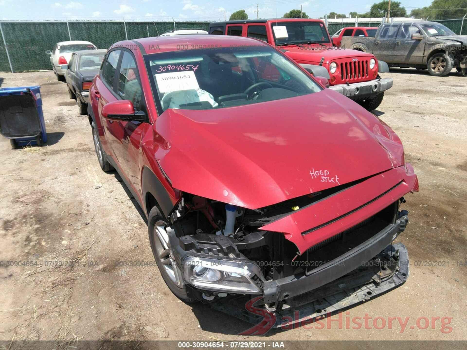 KM8K12AA2LU539799 2020 HYUNDAI KONA